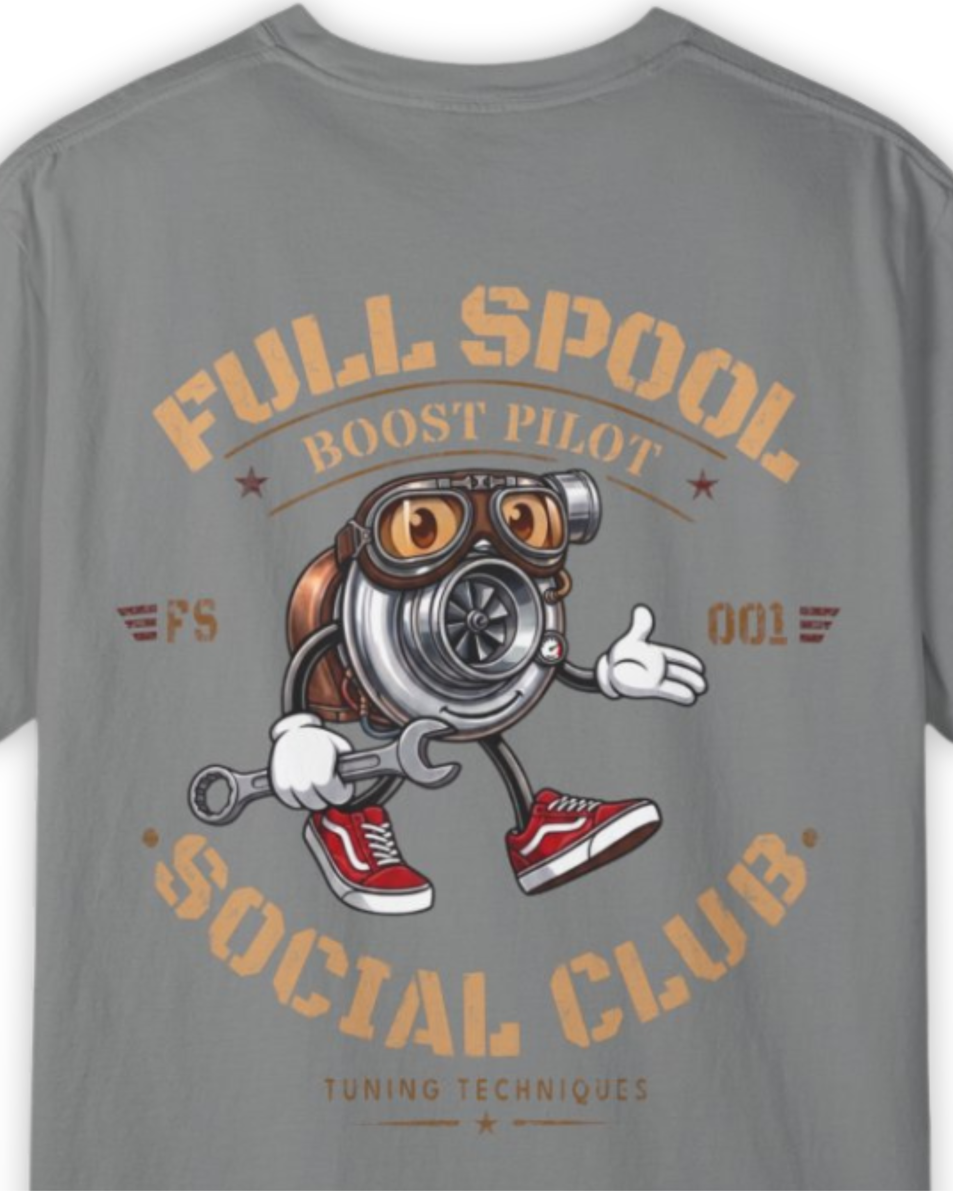 Full Spool Social Club Tee | Boost Pilot Turbo Shirt Tuning Techniques