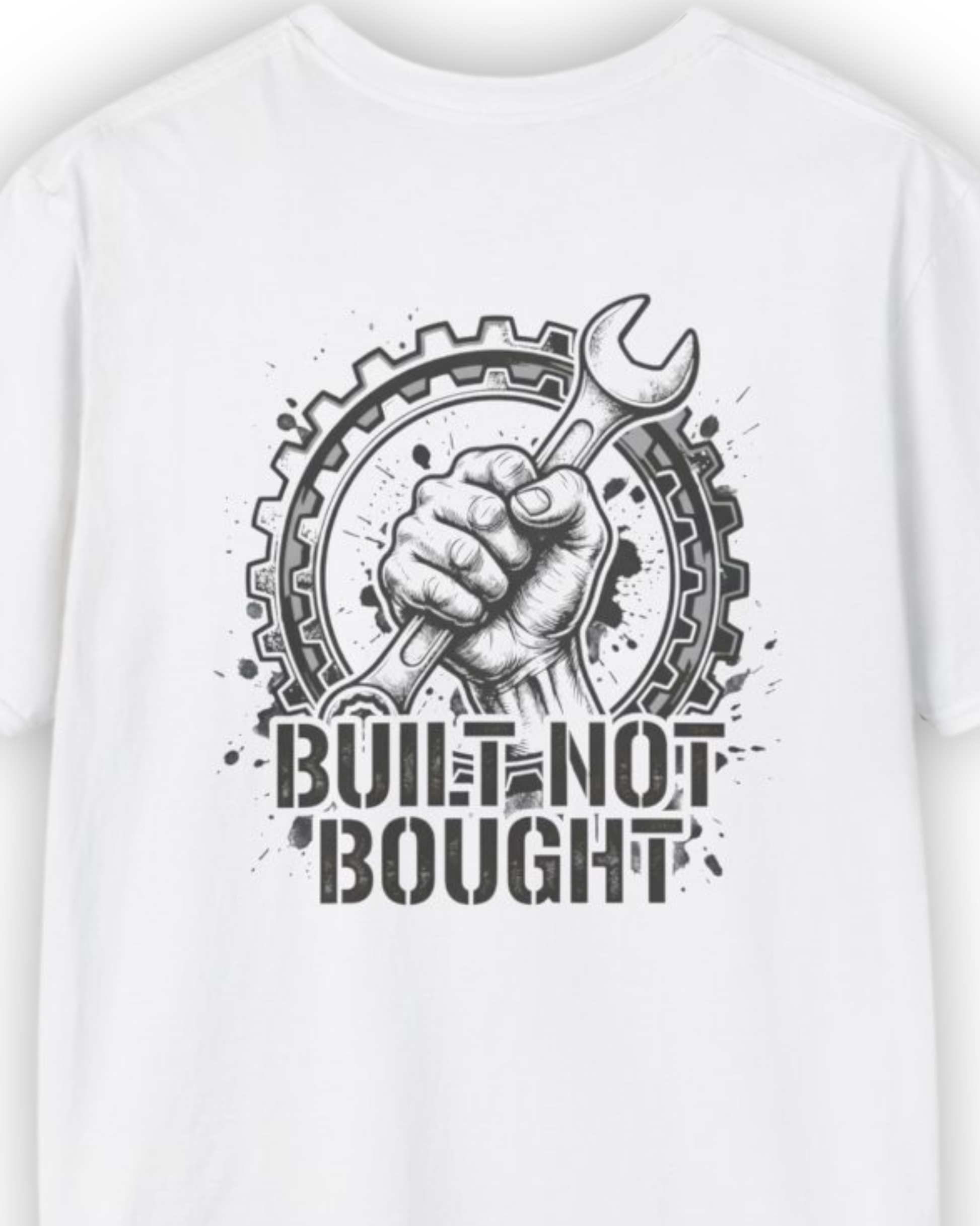 Built Not Bought Garage Tee | Mechanic Lifestyle Shirt Tuning Techniques