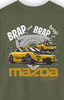 Brap Brap Rotary Tee | JDM Engine Streetwear Shirt Tuning Techniques