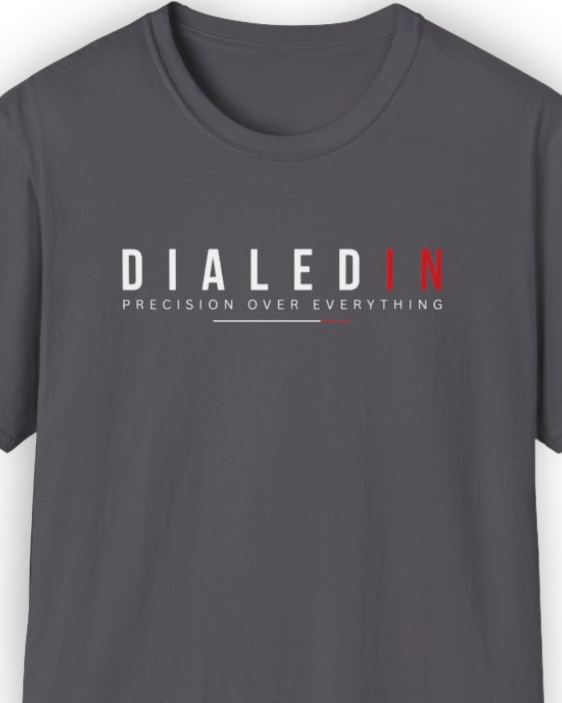 Dialed In Tee | Precision Over Everything Minimalist Streetwear Tuning Techniques