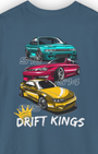 Drift Kings Trio Tee | S13 S14 S15 JDM Streetwear Shirt Tuning Techniques