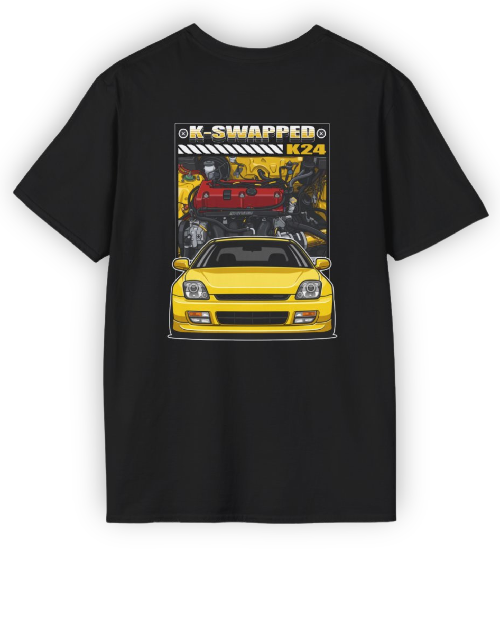 K-Swapped K24 Tee | Engine Swap Car Culture Shirt Tuning Techniques