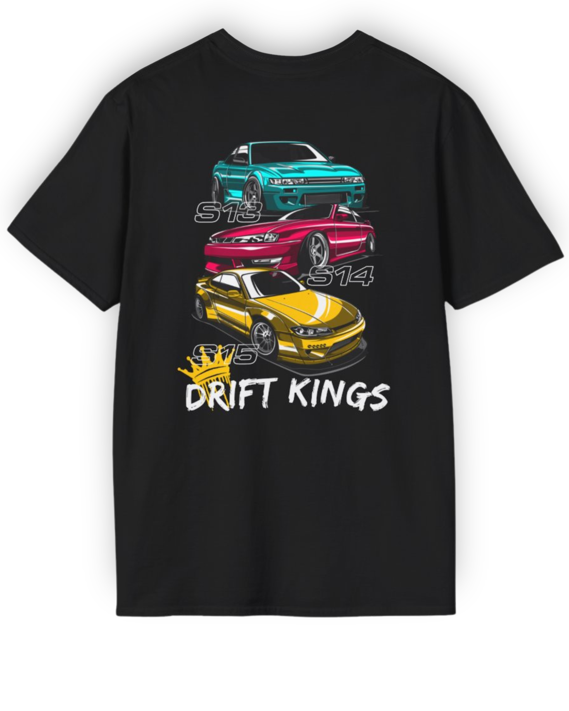 Drift Kings Trio Tee | S13 S14 S15 JDM Streetwear Shirt Tuning Techniques