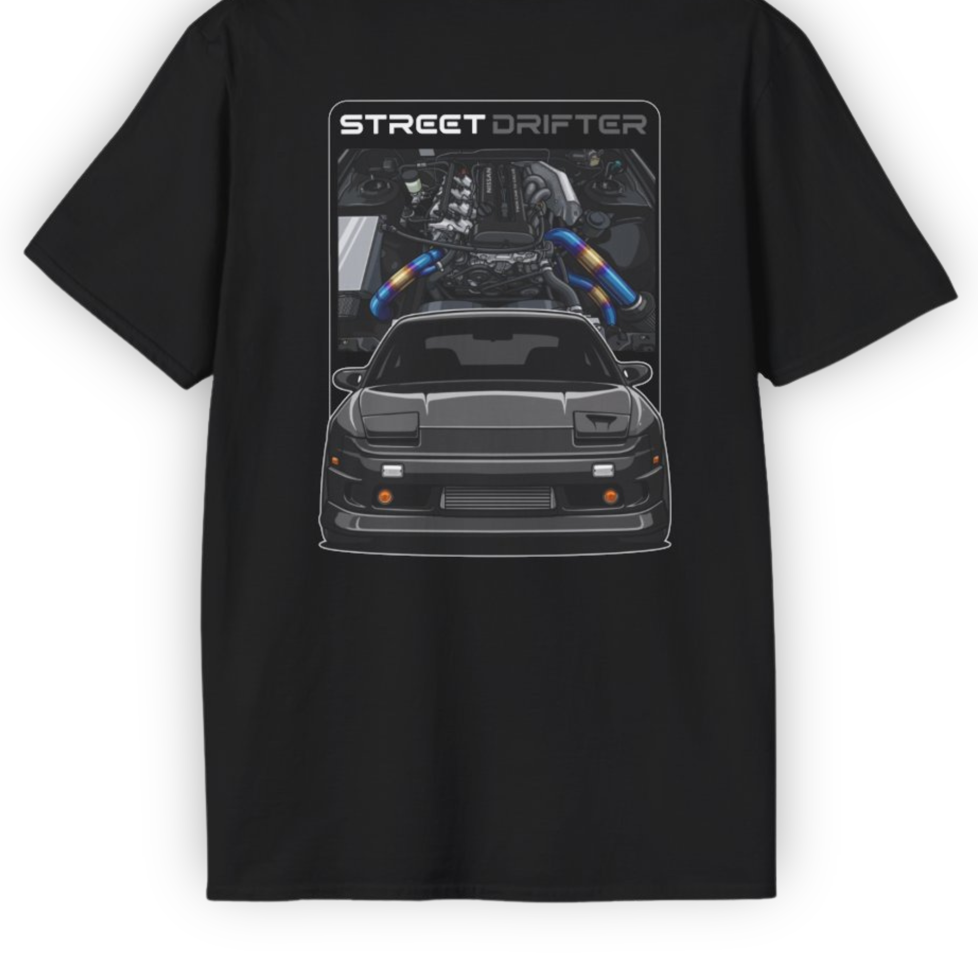 180SX Street Drifter Tee | JDM Drift Culture Streetwear Shirt Tuning Techniques