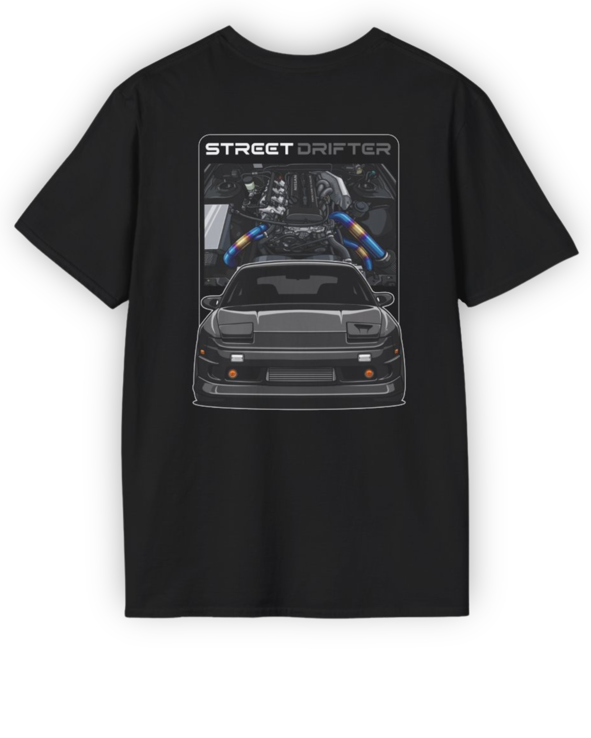 180SX Street Drifter Tee | JDM Drift Culture Streetwear Shirt Tuning Techniques