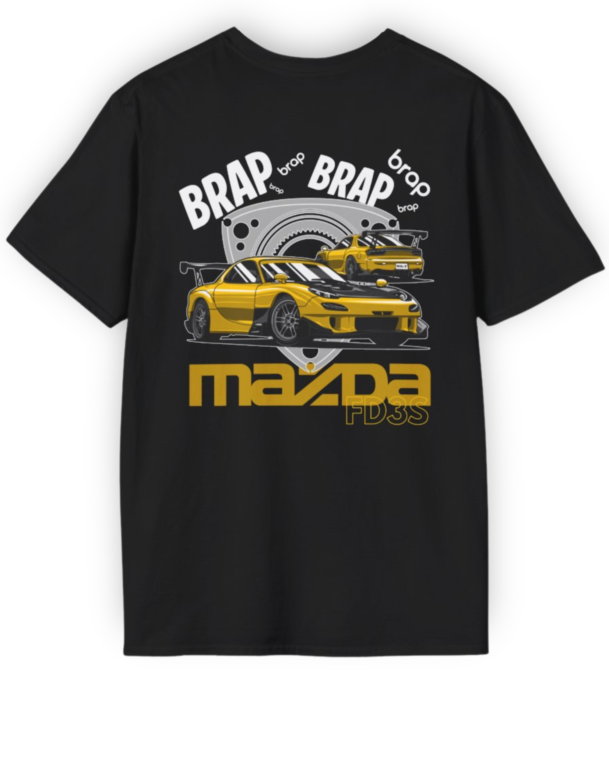 Brap Brap Rotary Tee | JDM Engine Streetwear Shirt Tuning Techniques
