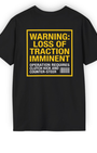 Loss of Traction Warning Tee | Drift Control Streetwear Shirt Tuning Techniques