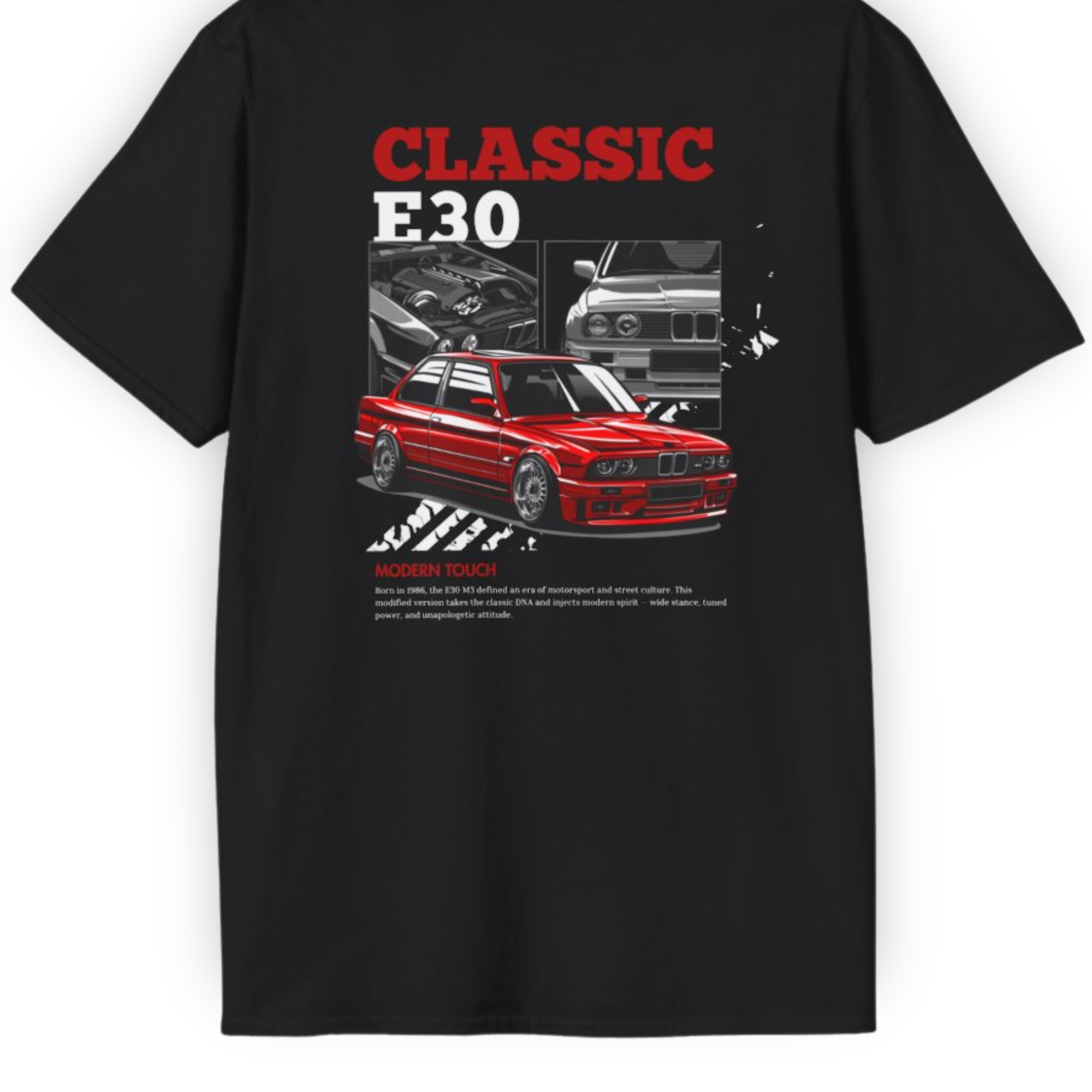 Retro Classic E30 Tee | “I Am The Boss” Vintage Streetwear Shirt Tuning Techniques
