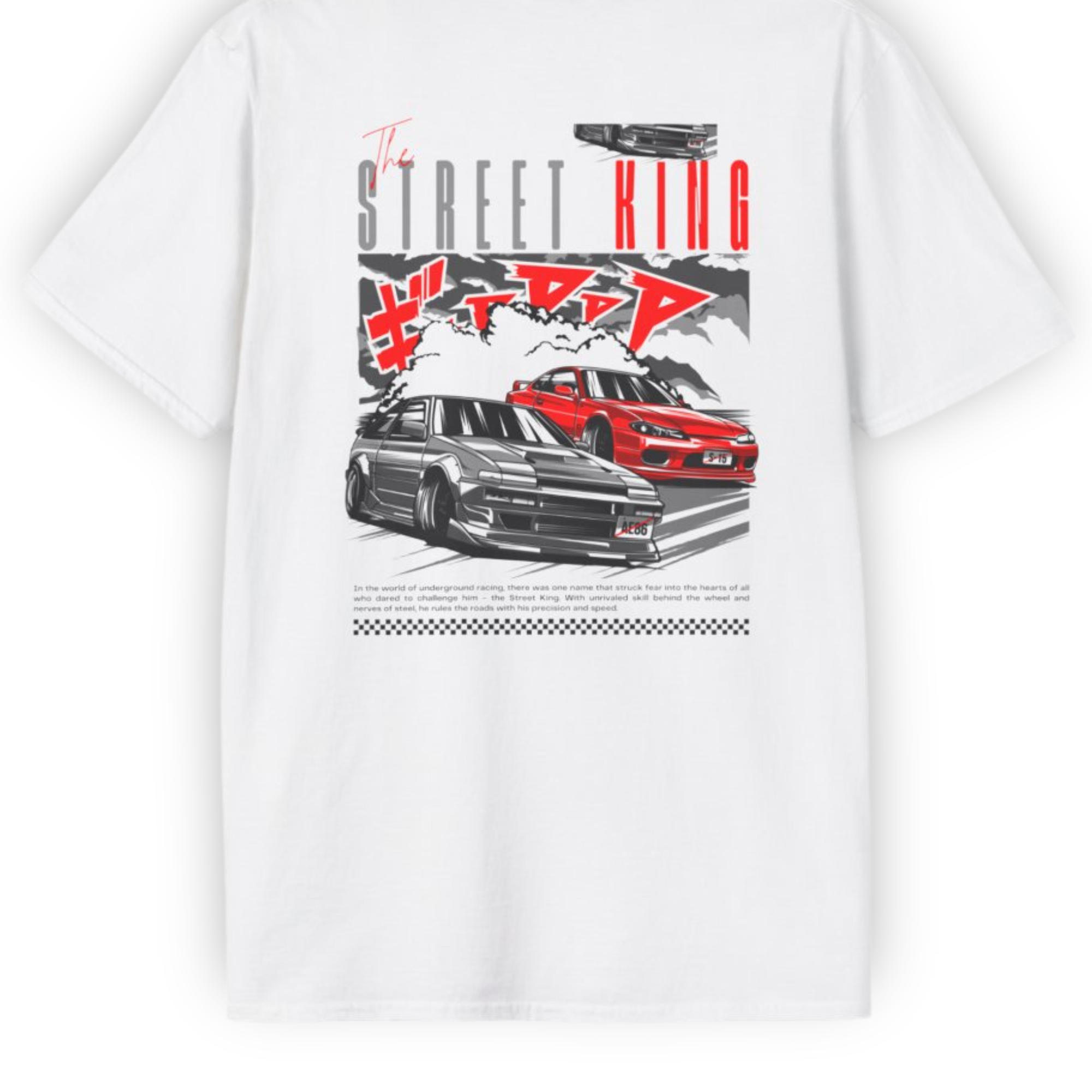Street King Drift Tee | JDM Drift Culture Streetwear Shirt Tuning Techniques