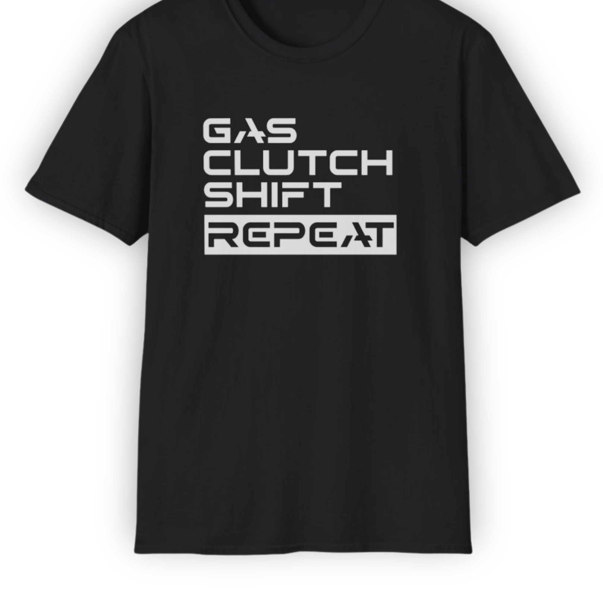 Gas Clutch Shift Repeat Tee | JDM Drift Culture Streetwear Shirt Tuning Techniques