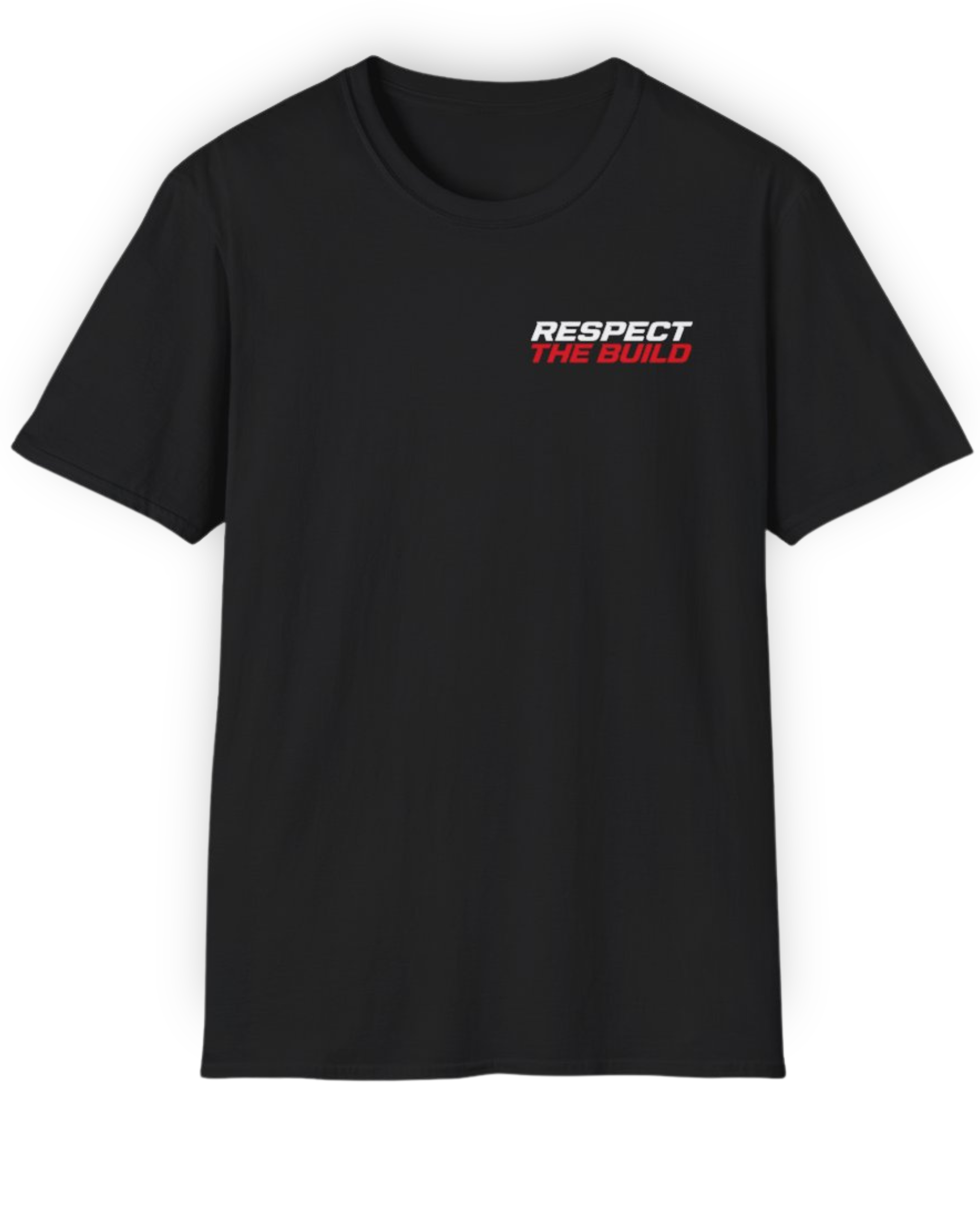 Respect The Build Tee | Stacked Minimal Automotive Streetwear Shirt Tuning Techniques