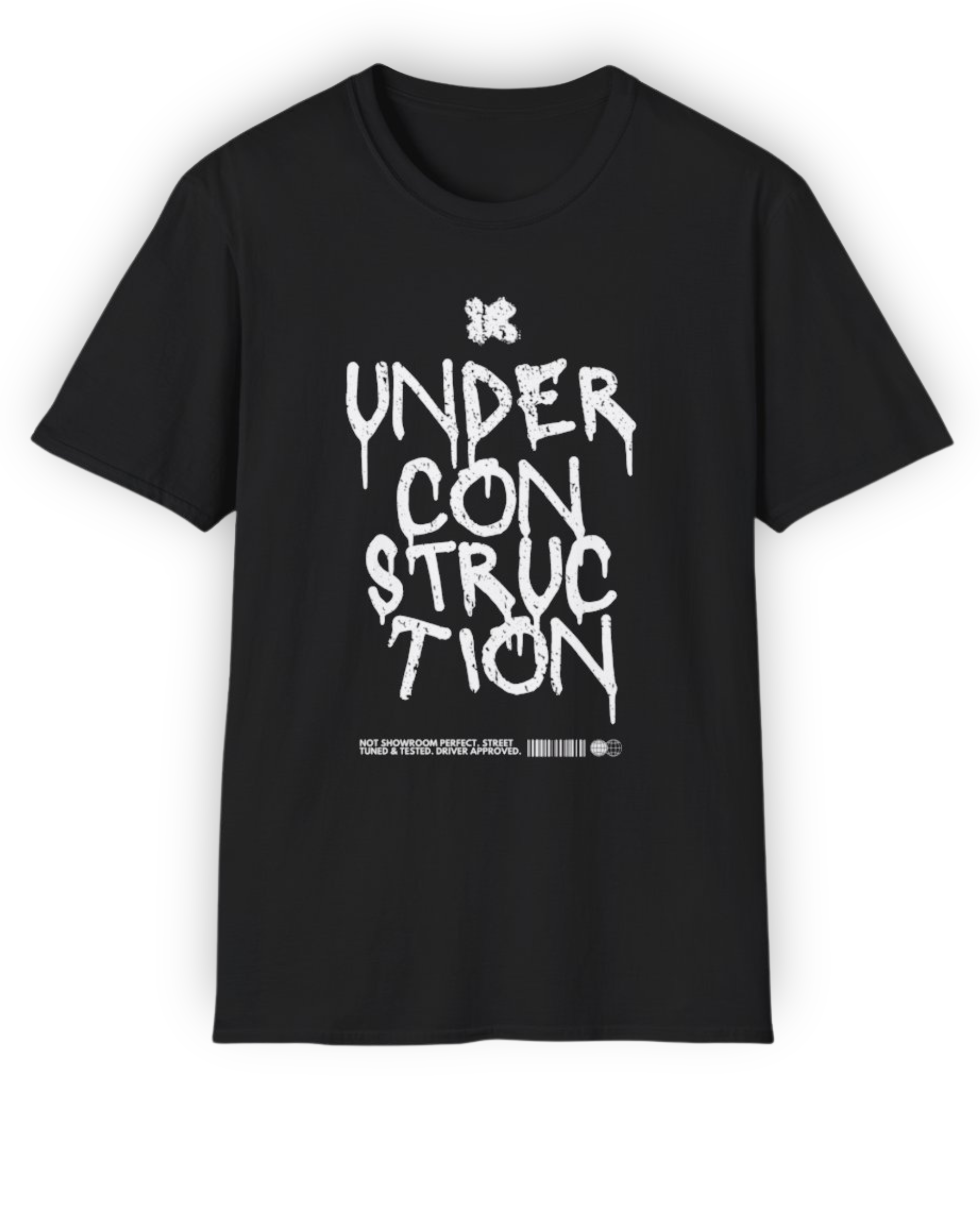 Under Construction Tee | Minimal Garage Life Streetwear Shirt Tuning Techniques