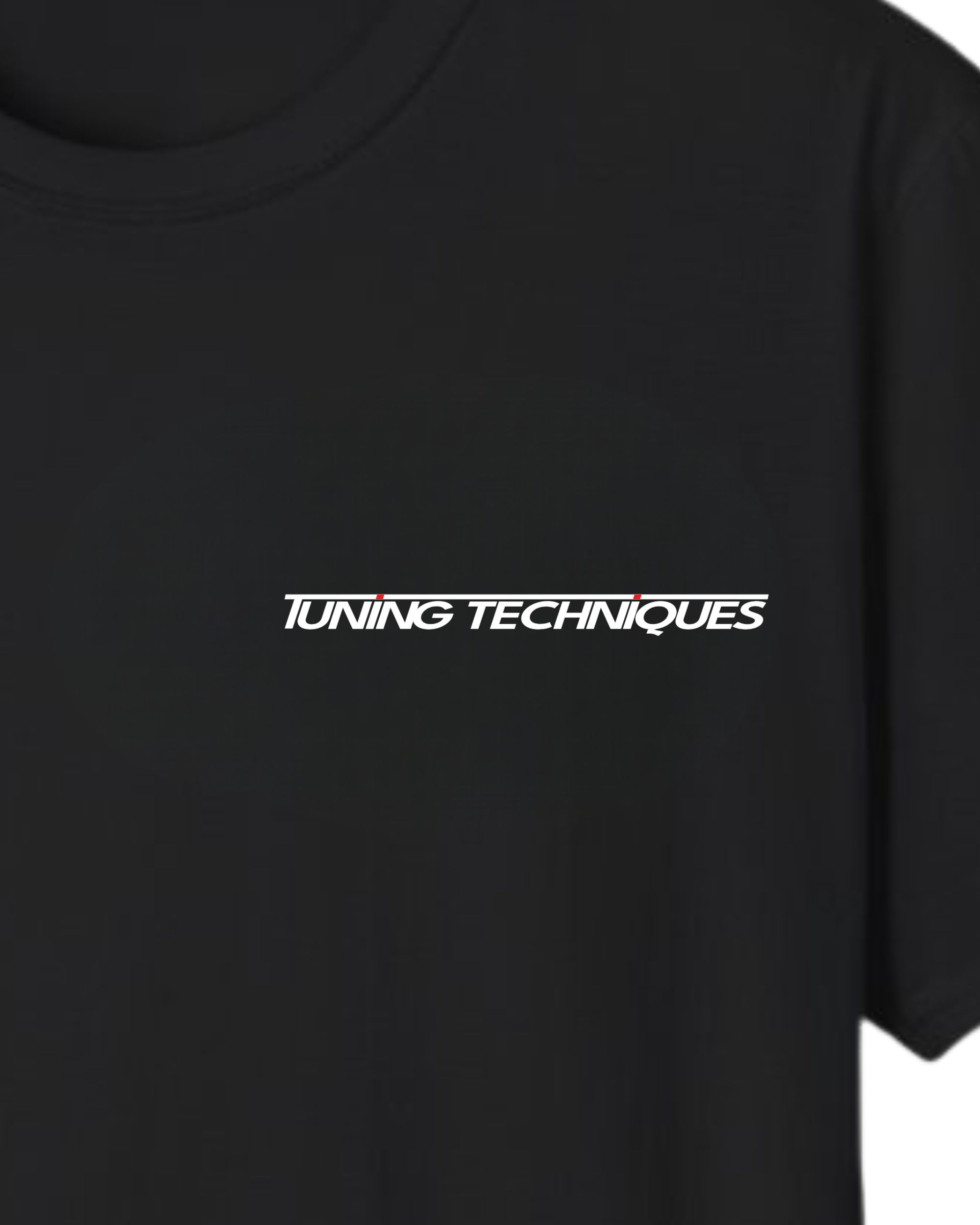 Tuning Techniques Signature Tee | Minimal Automotive Streetwear Shirt Printify
