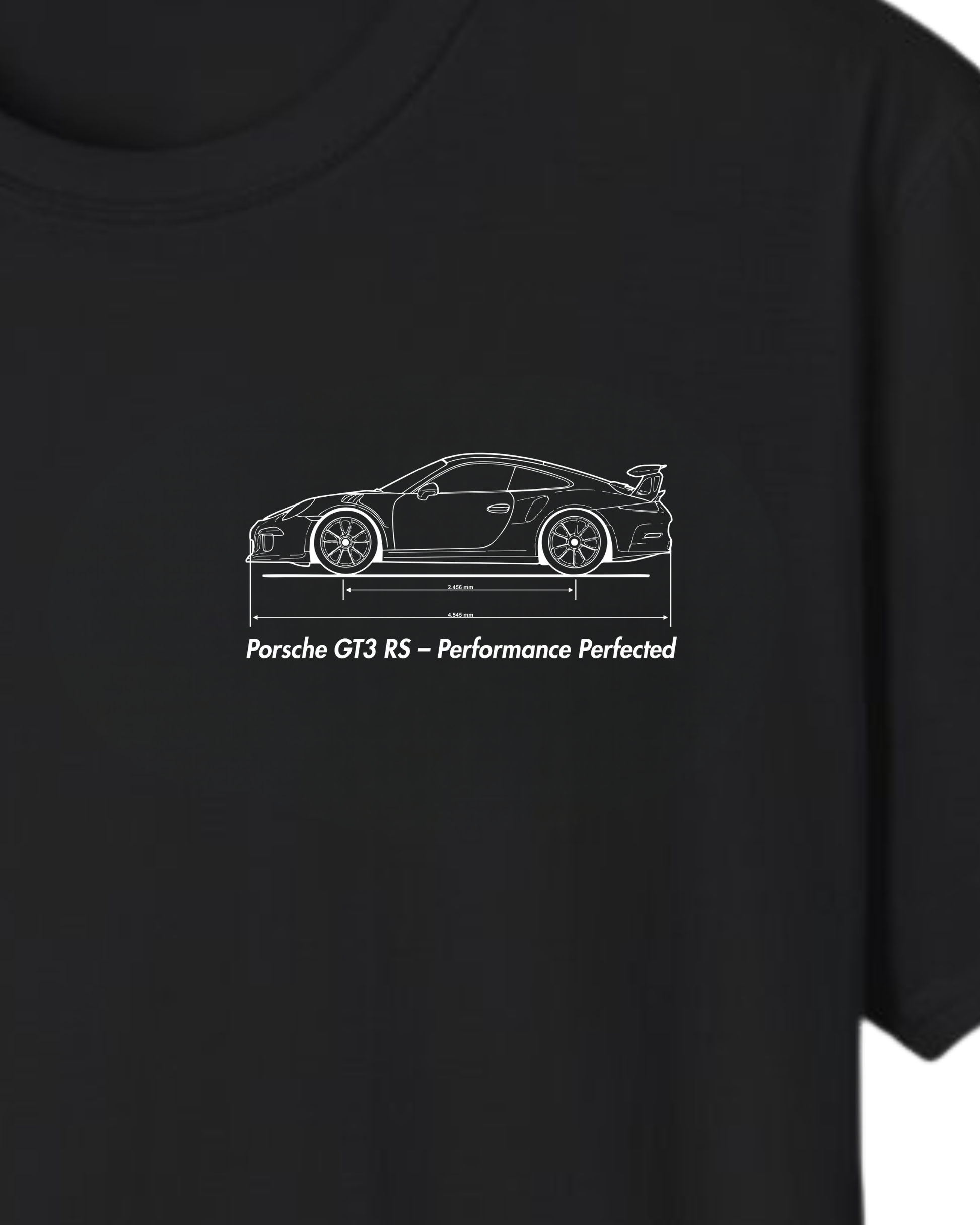 911 GT3 RS Blueprint Tee | Track Performance Streetwear Shirt Tuning Techniques