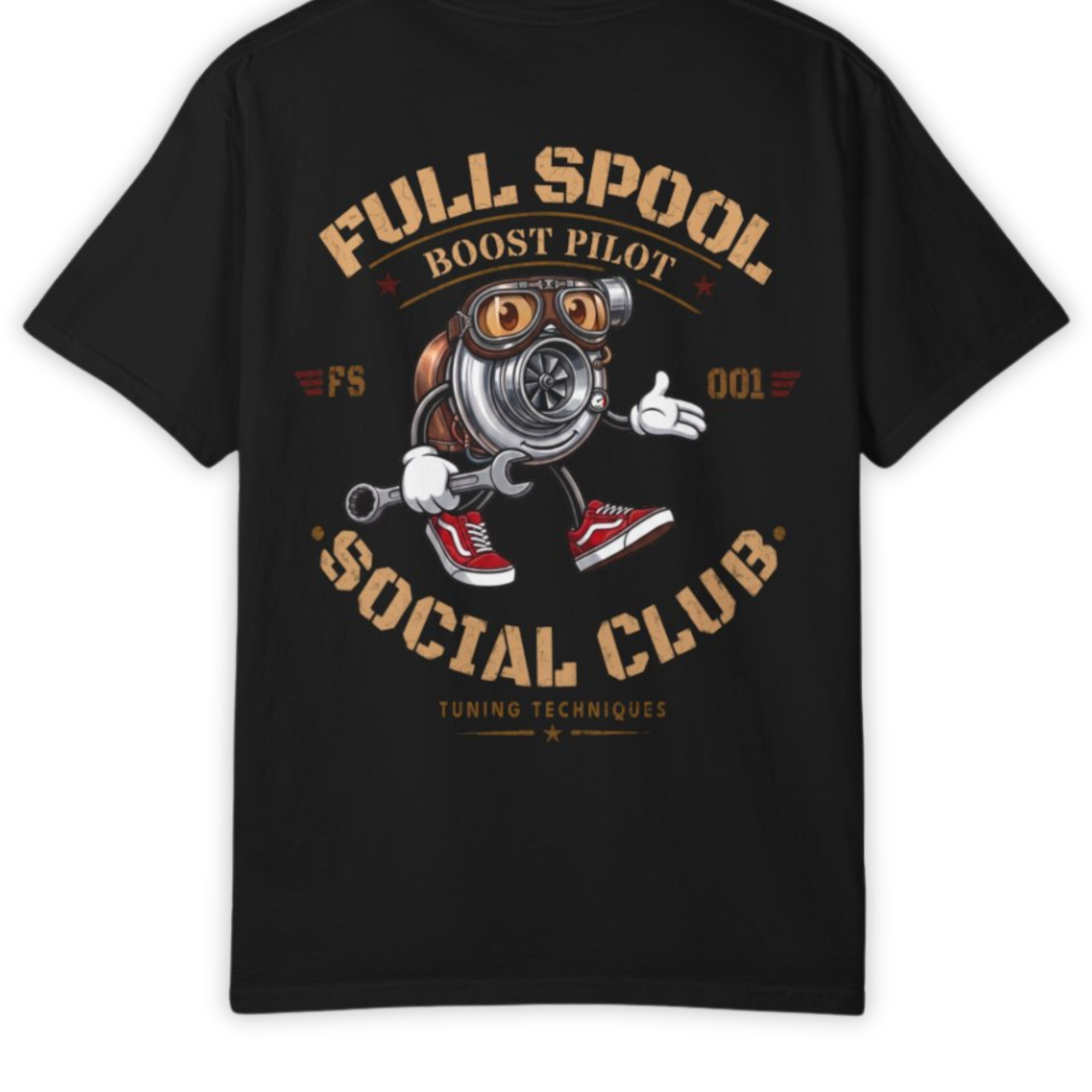 Full Spool Social Club Tee | Boost Pilot Turbo Shirt Tuning Techniques