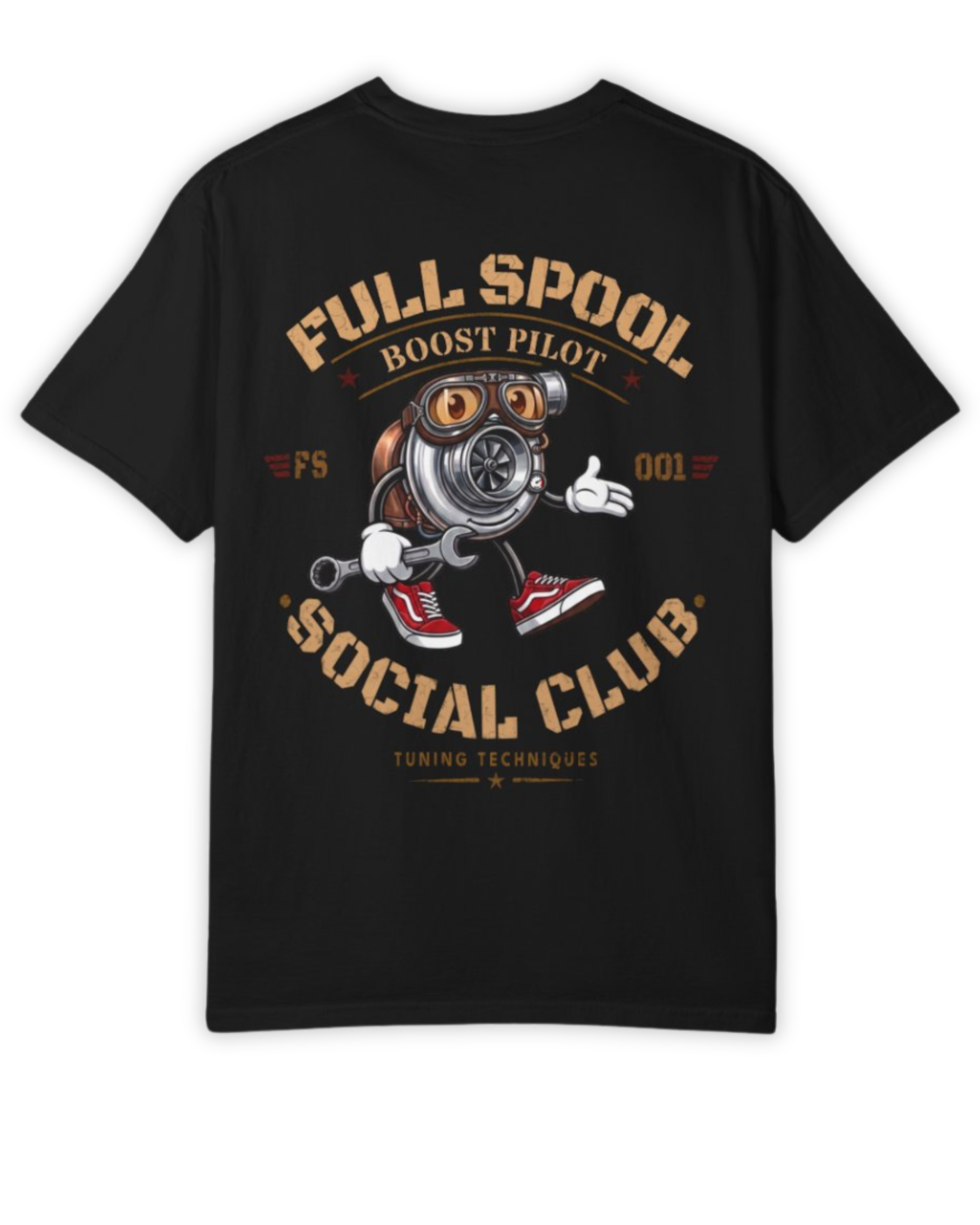 Full Spool Social Club Tee | Boost Pilot Turbo Shirt Tuning Techniques