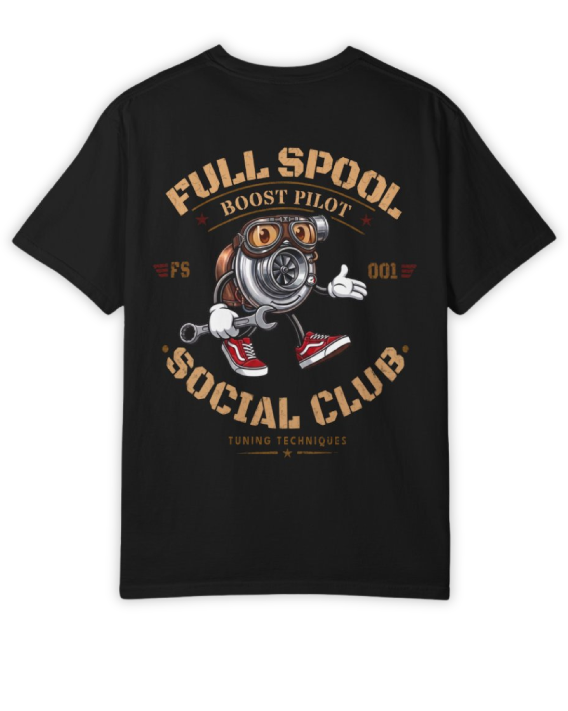 Full Spool Social Club Tee | Boost Pilot Turbo Shirt Tuning Techniques