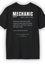 Mechanic Definition Tee | Funny Garage Shirt | Automotive Dictionary Series Tuning Techniques