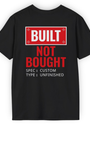 Built Not Bought Spec Tee | Car Culture Streetwear Shirt Tuning Techniques