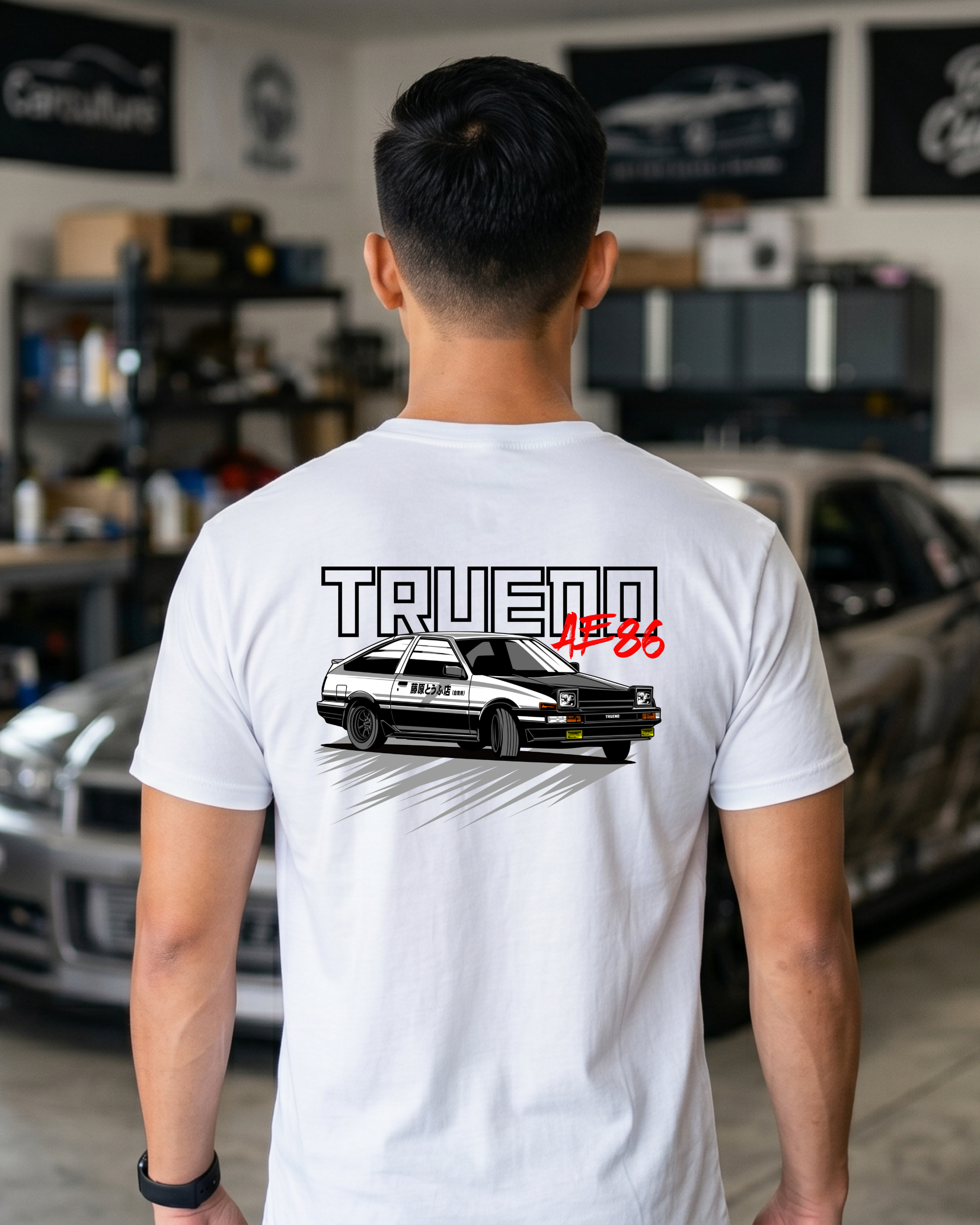 Midnight Tofu Run Tee | Retro AE86 Drift Streetwear Shirt Tuning Techniques