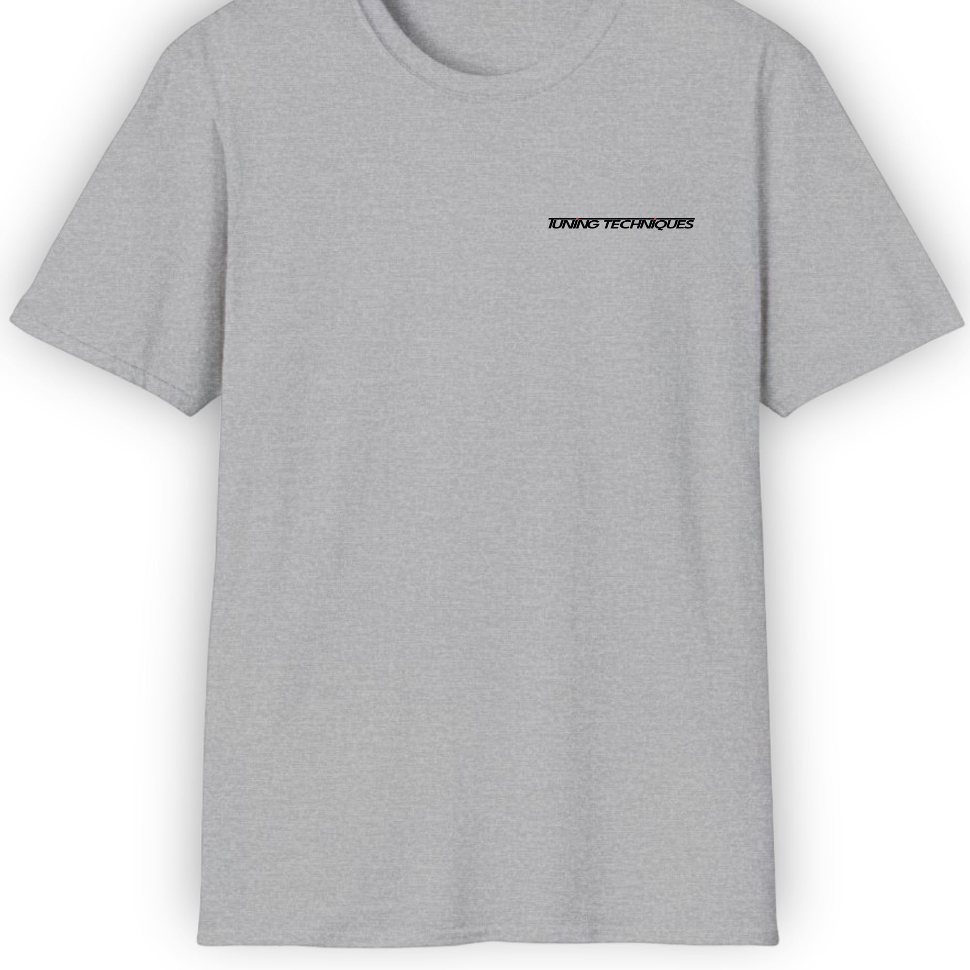 Tuning Techniques Signature Tee | Minimal Automotive Streetwear Shirt Printify