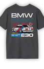 BMW E30 Tee | 80s BMW 3 Series Streetwear | Classic German Car Shirt Tuning Techniques