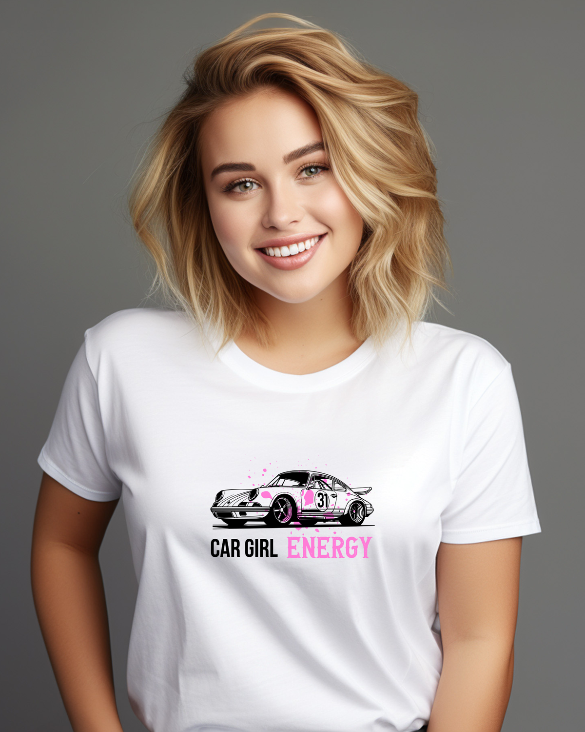 Car Girl Energy Boxy Tee | 911-Inspired Euro Streetwear Shirt Tuning Techniques