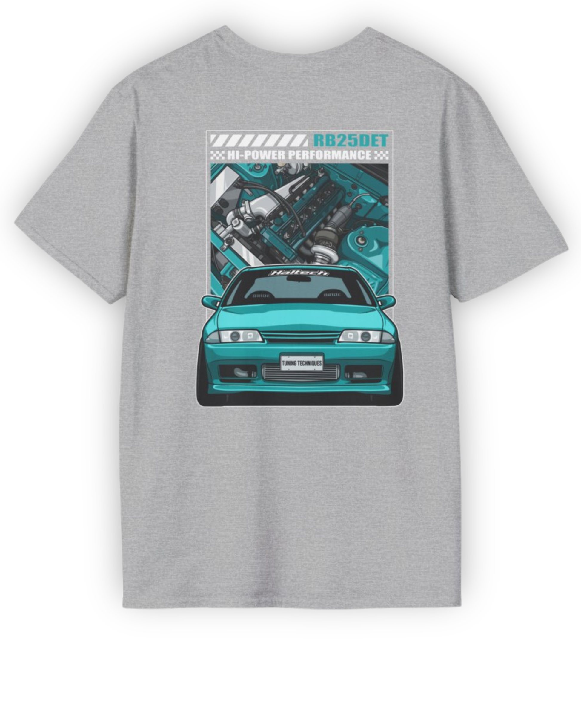 RB25DET Performance Tee | JDM Turbo Engine Graphic Streetwear Shirt Tuning Techniques