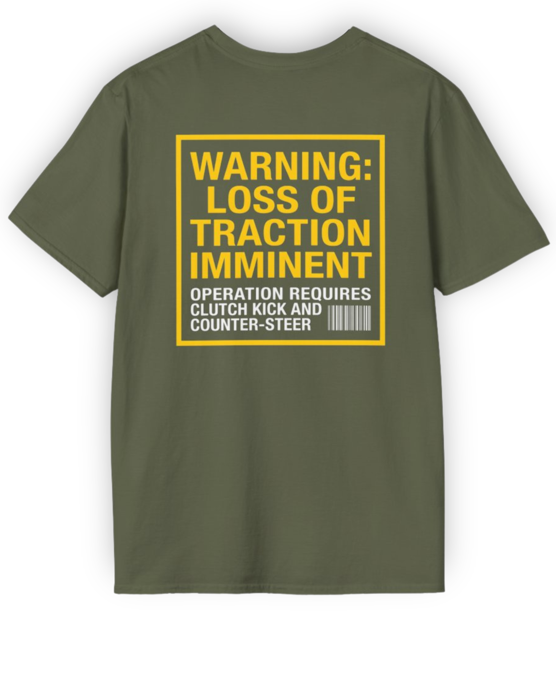 Loss of Traction Warning Tee | Drift Control Streetwear Shirt Tuning Techniques