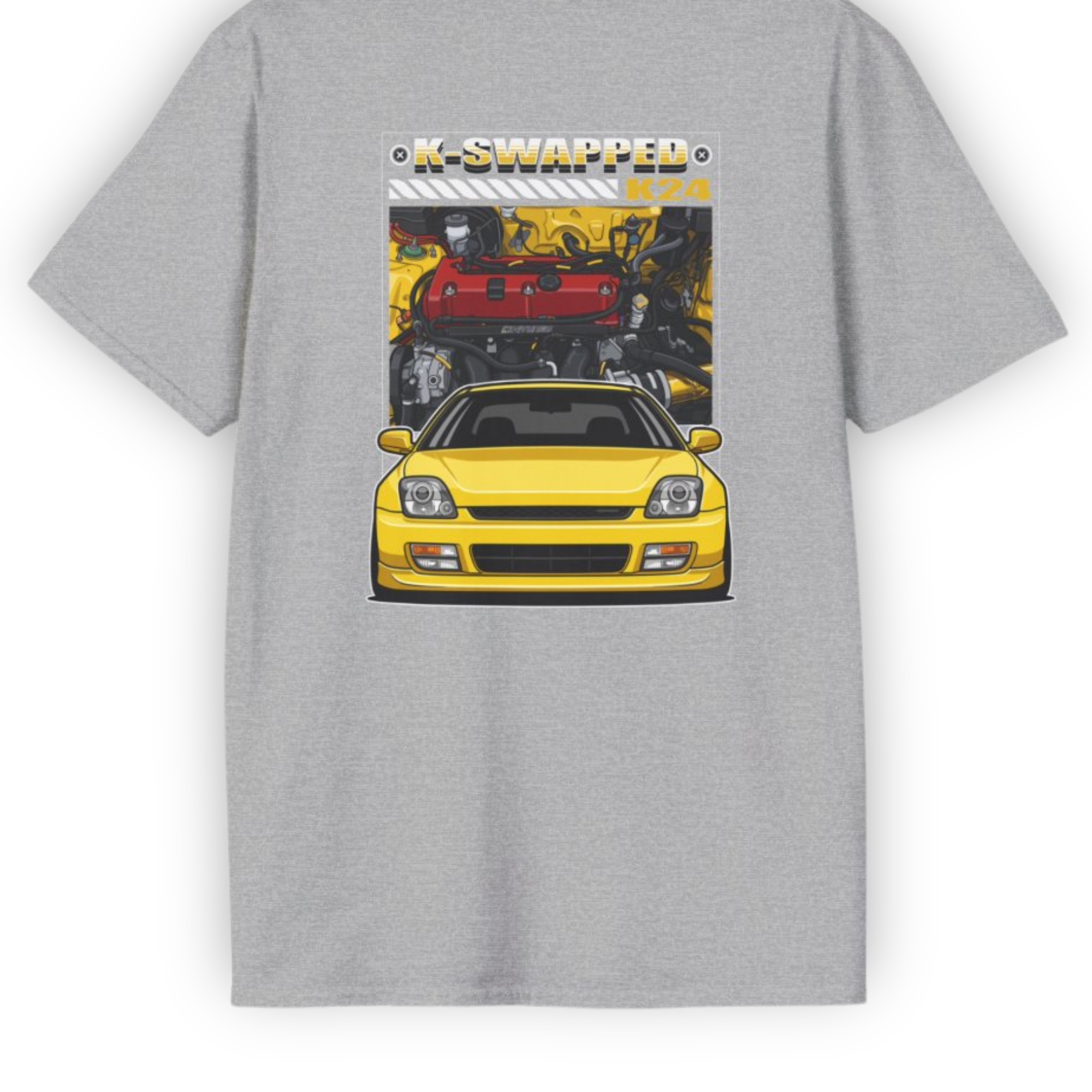 K-Swapped K24 Tee | Engine Swap Car Culture Shirt Tuning Techniques