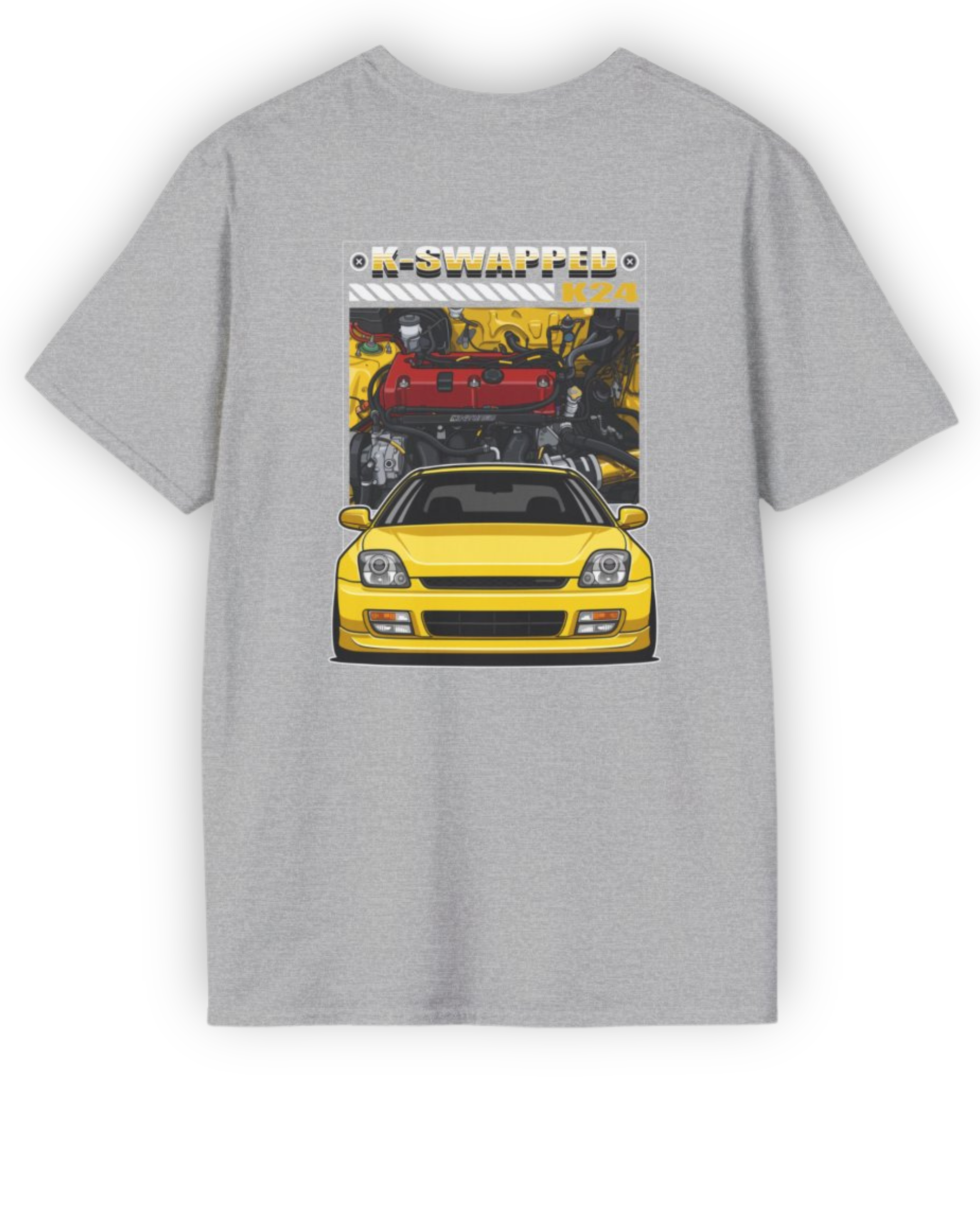 K-Swapped K24 Tee | Engine Swap Car Culture Shirt Tuning Techniques