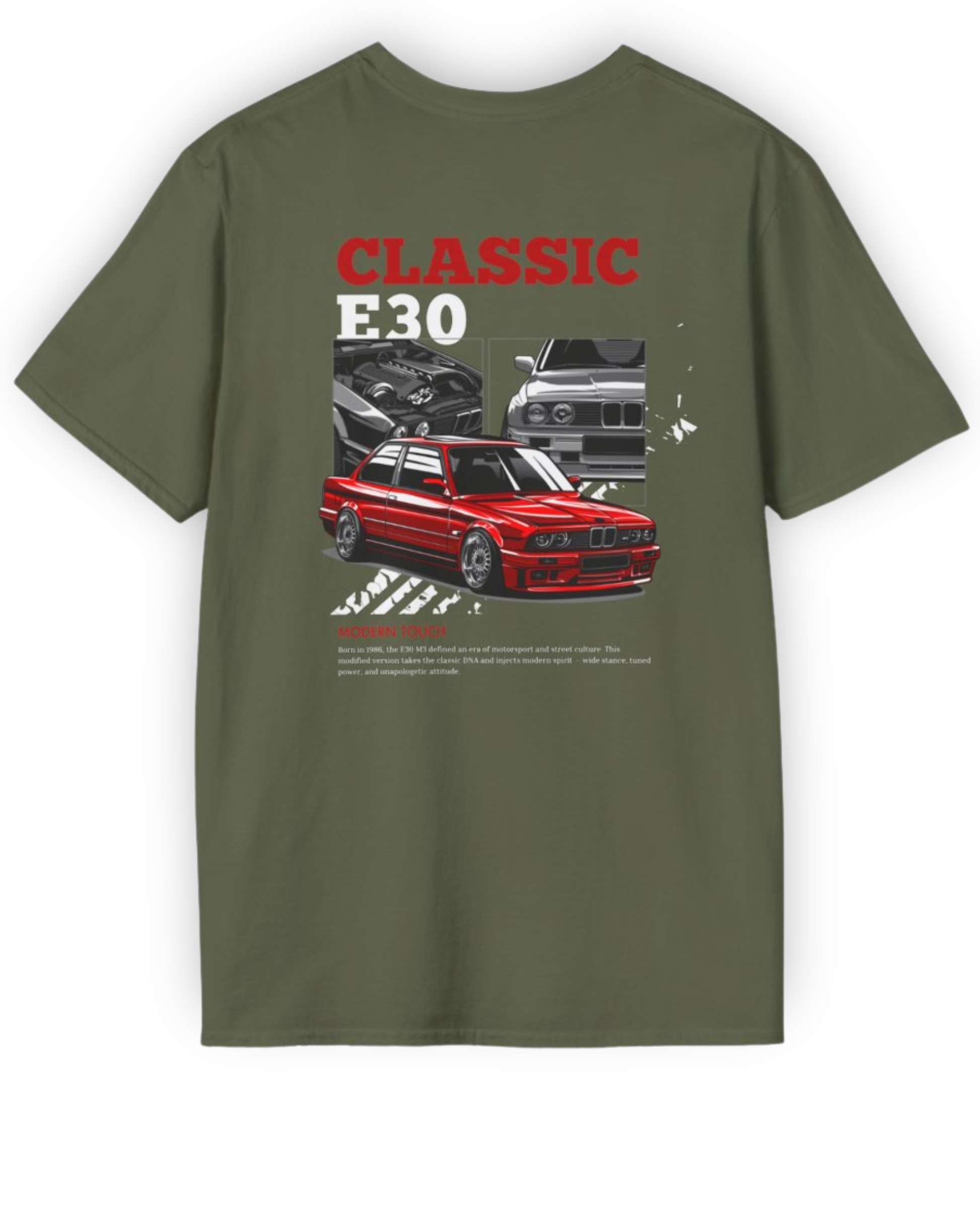 Retro Classic E30 Tee | “I Am The Boss” Vintage Streetwear Shirt Tuning Techniques