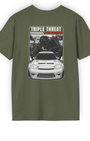Triple Threat 20B Tee | Rotary Powered RX7 Streetwear Shirt Tuning Techniques