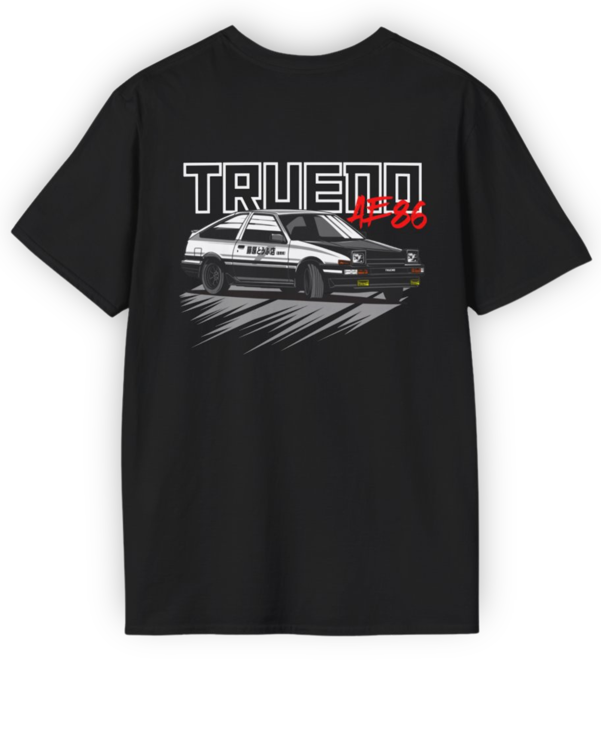 Midnight Tofu Run Tee | Retro AE86 Drift Streetwear Shirt Tuning Techniques