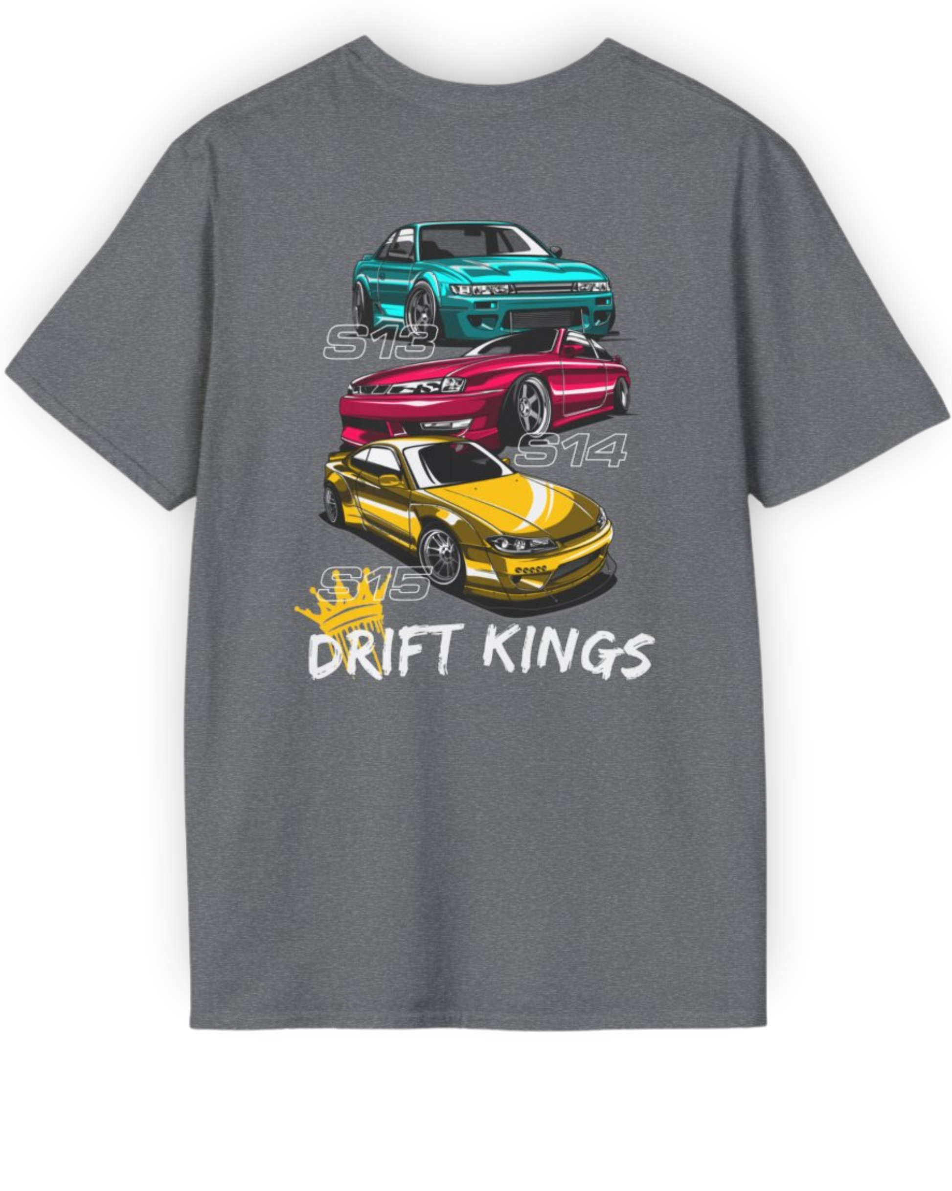 Drift Kings Trio Tee | S13 S14 S15 JDM Streetwear Shirt Tuning Techniques
