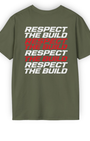 Respect The Build Tee | Stacked Minimal Automotive Streetwear Shirt Tuning Techniques