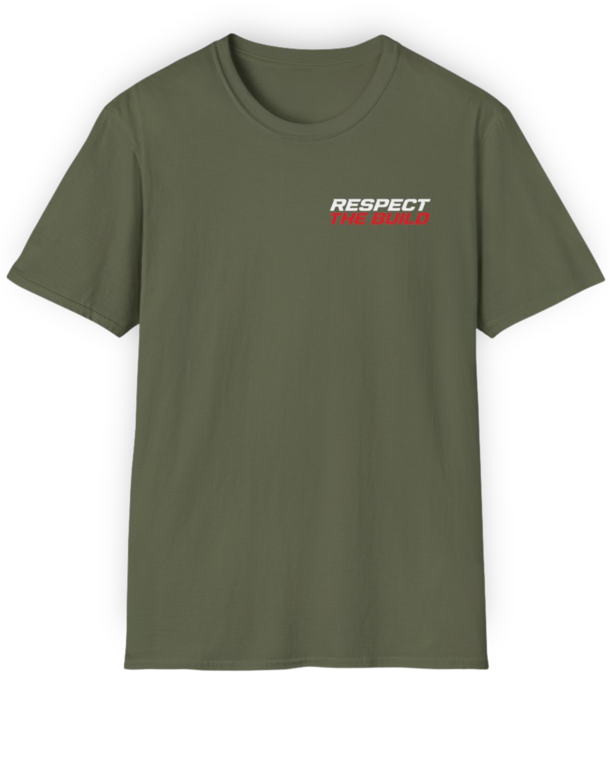 Respect The Build Tee | Stacked Minimal Automotive Streetwear Shirt Tuning Techniques