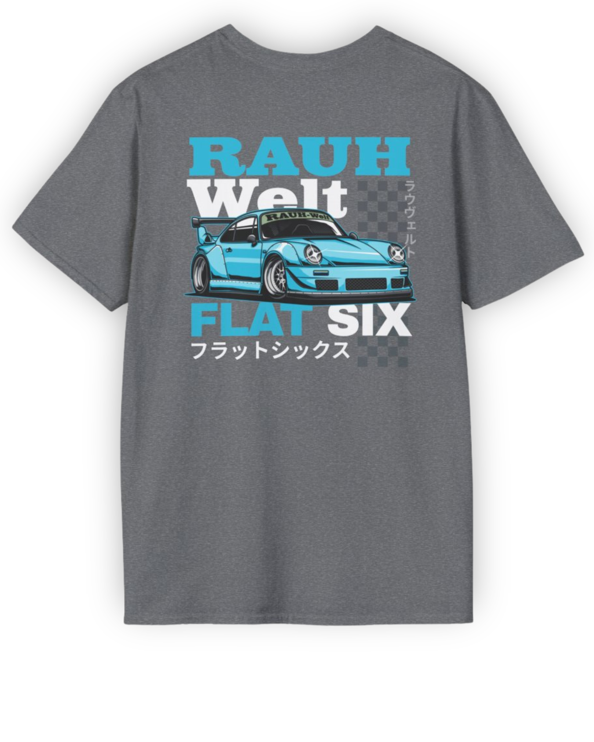 Widebody 964 “Flat Six” Tee | Air-Cooled Performance Streetwear Shirt Tuning Techniques