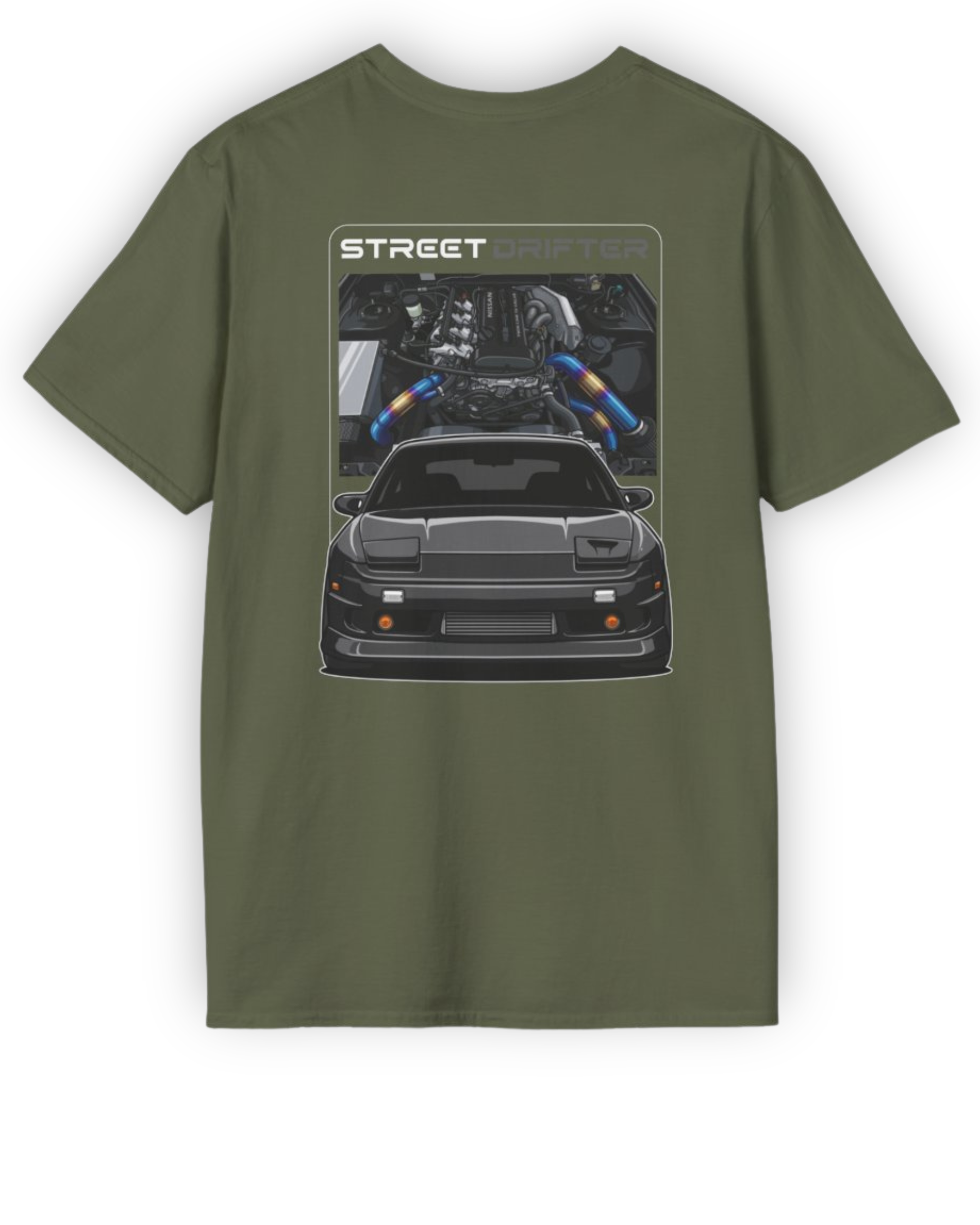 180SX Street Drifter Tee | JDM Drift Culture Streetwear Shirt Tuning Techniques