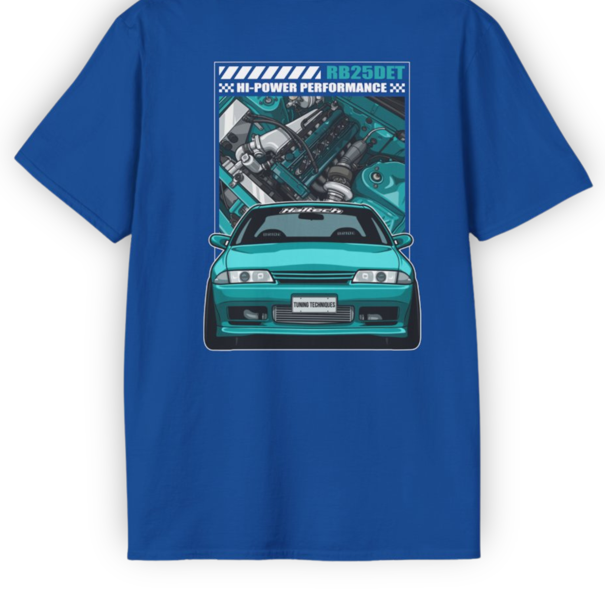 RB25DET Performance Tee | JDM Turbo Engine Graphic Streetwear Shirt Tuning Techniques