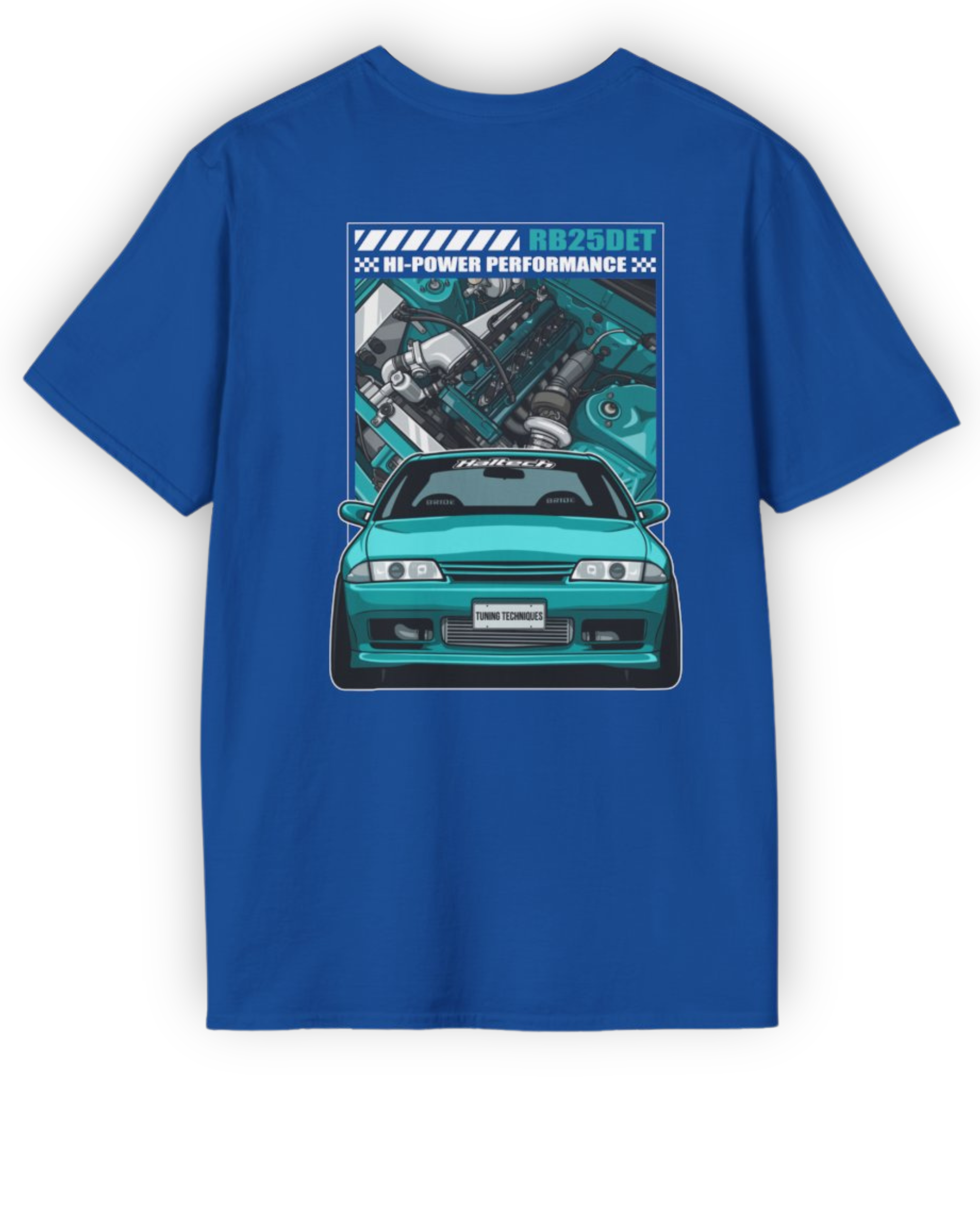 RB25DET Performance Tee | JDM Turbo Engine Graphic Streetwear Shirt Tuning Techniques