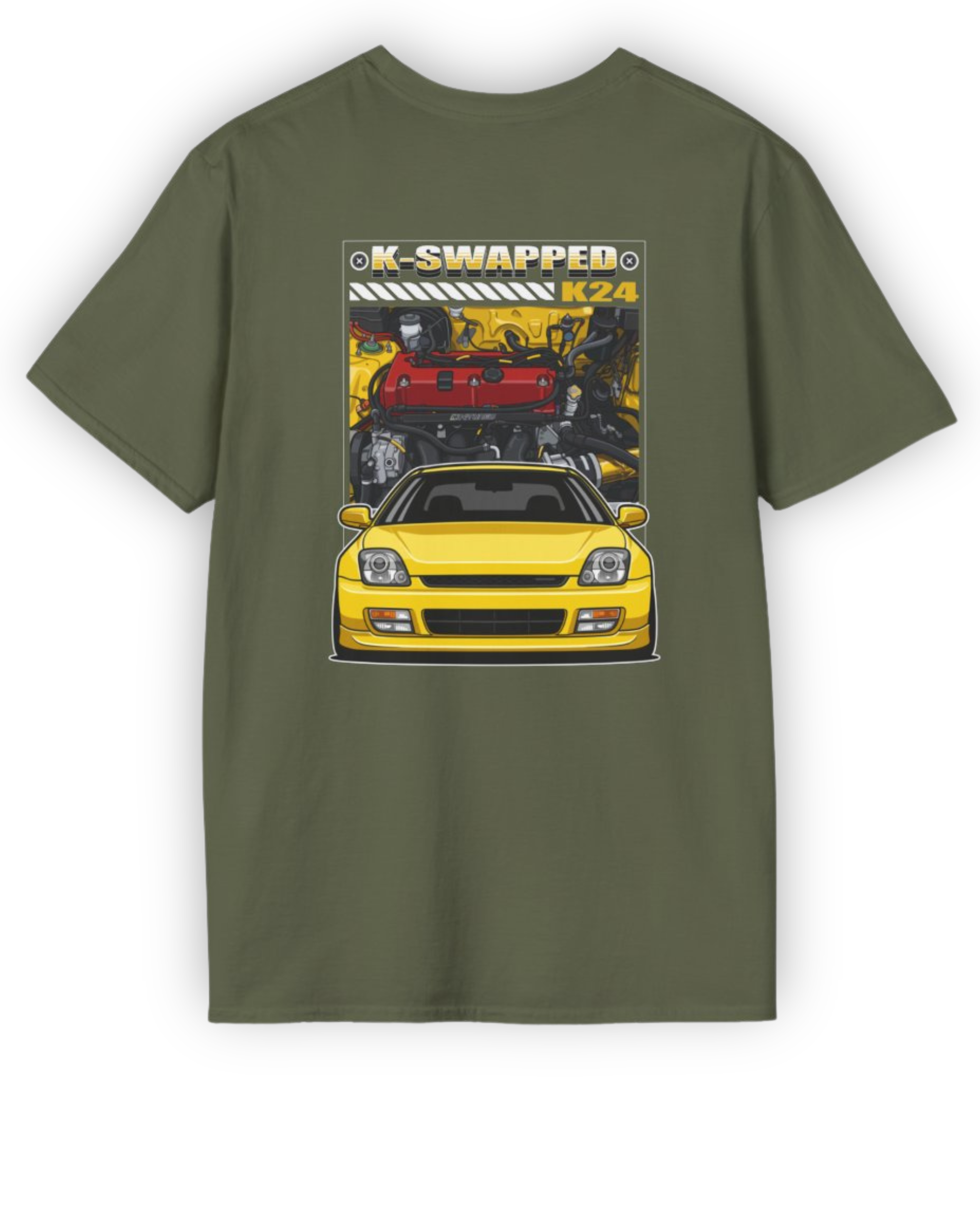 K-Swapped K24 Tee | Engine Swap Car Culture Shirt Tuning Techniques