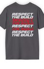 Respect The Build Tee | Stacked Minimal Automotive Streetwear Shirt Tuning Techniques