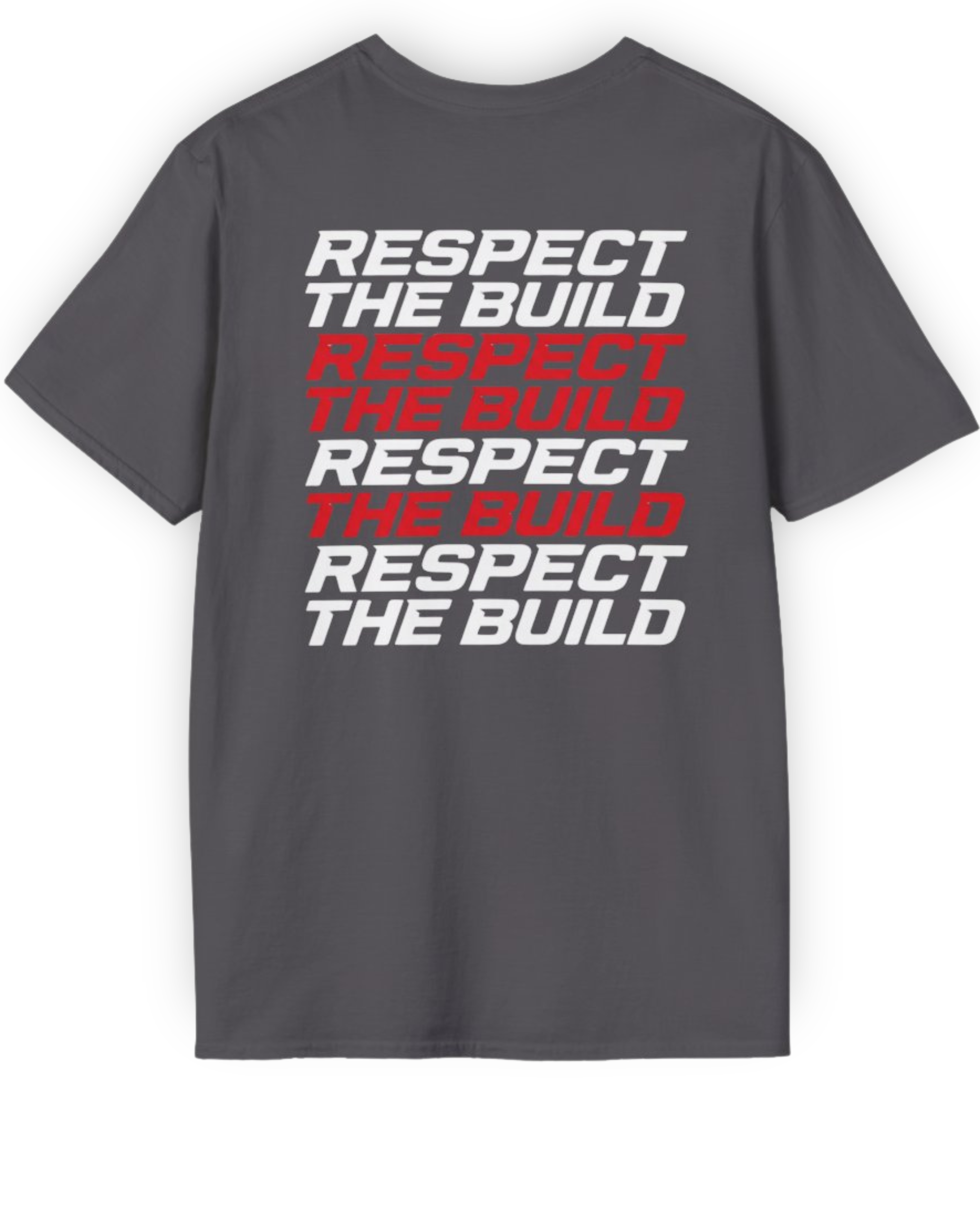 Respect The Build Tee | Stacked Minimal Automotive Streetwear Shirt Tuning Techniques