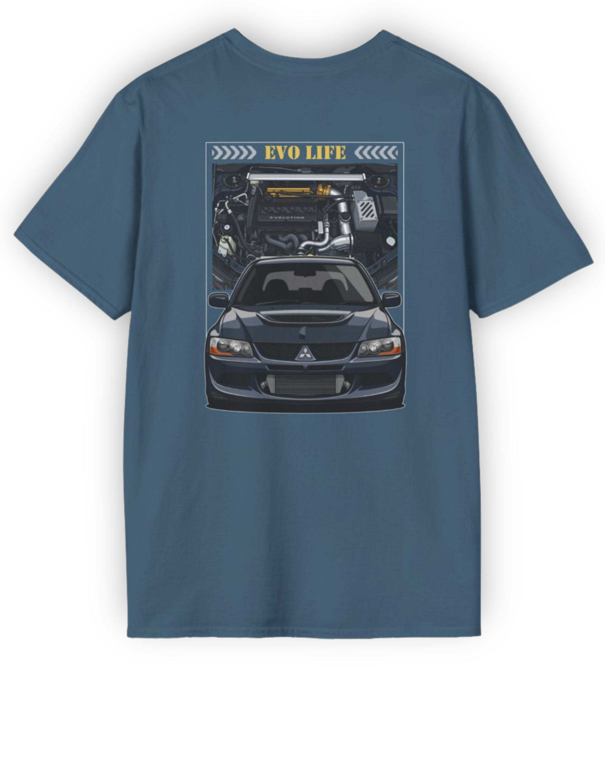 EVO Life Tee | Rally Inspired Performance Streetwear Shirt Tuning Techniques