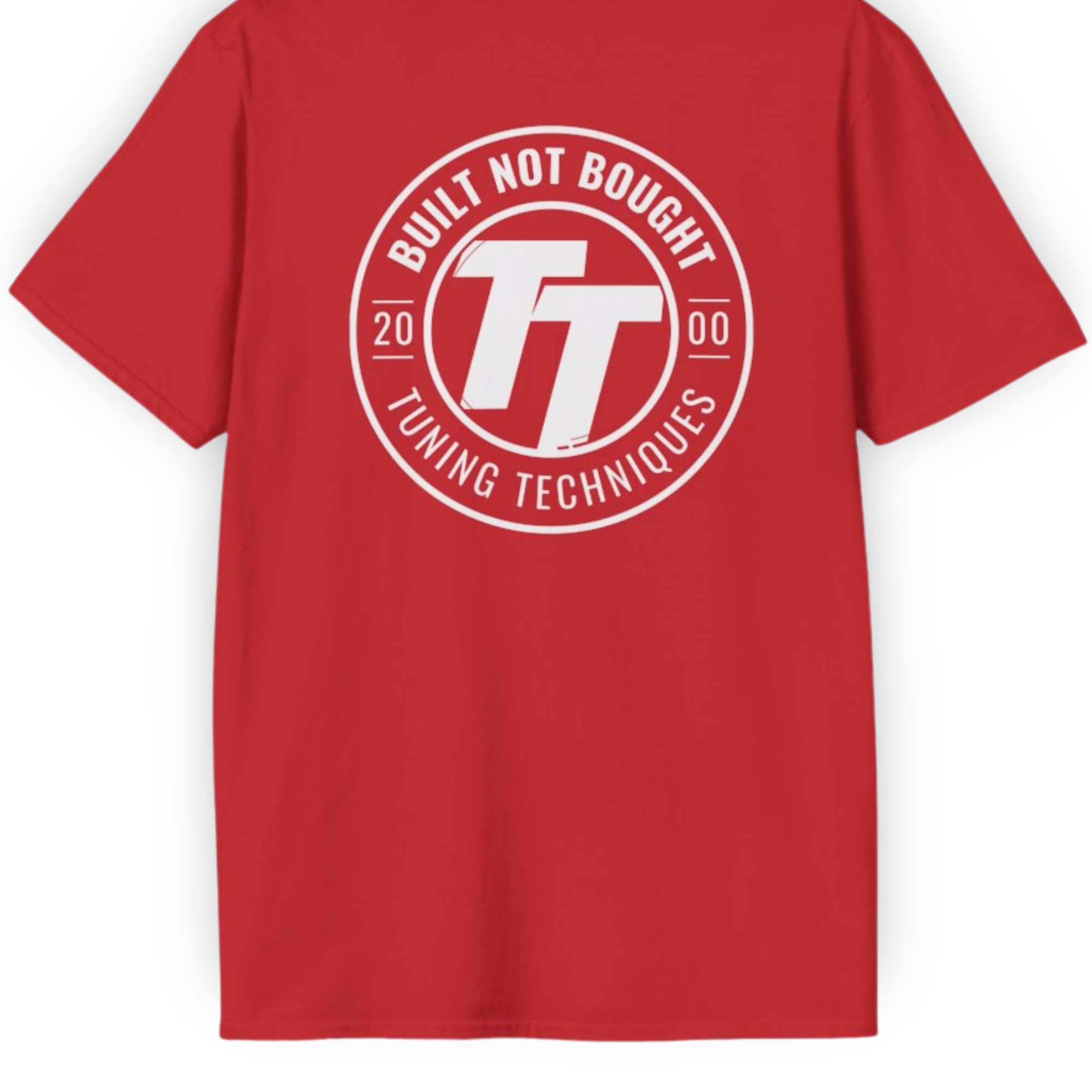 Built Not Bought TT Badge Tee | Minimal Garage Streetwear Shirt Tuning Techniques
