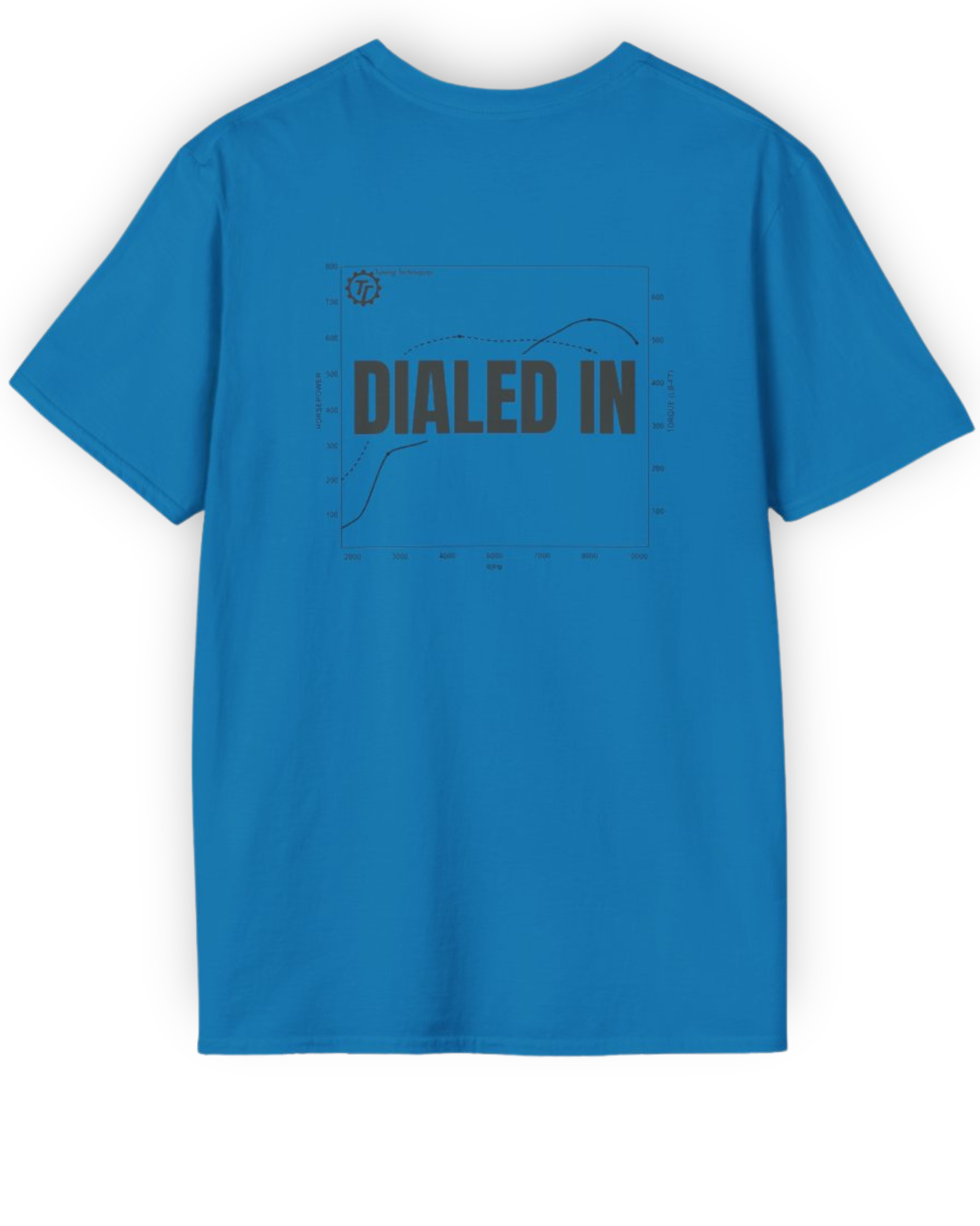 Dialed In Dyno Sheet Tee | Performance Tuning Streetwear Shirt Tuning Techniques