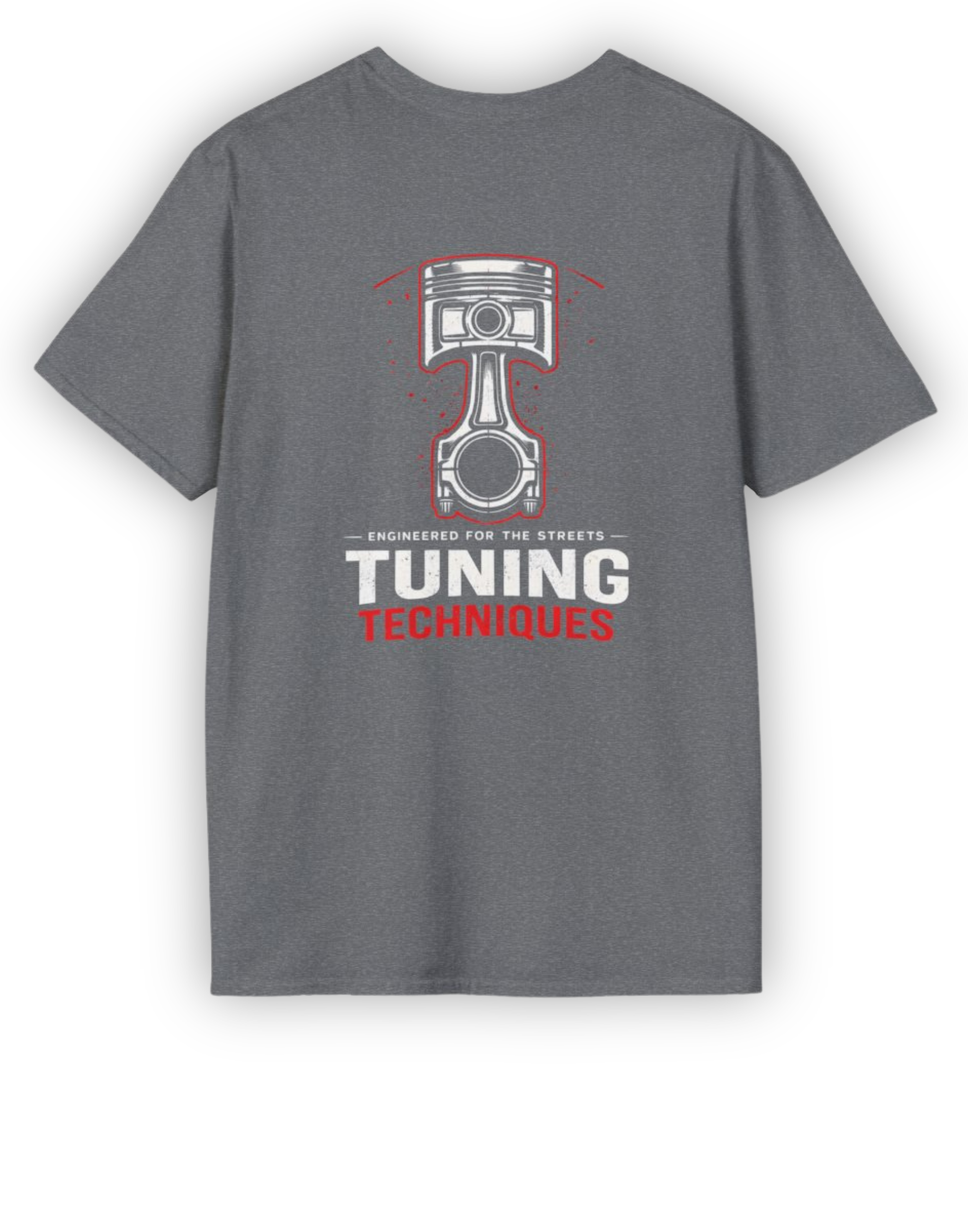 Tuning Techniques Piston Tee | Engine Performance Streetwear Shirt