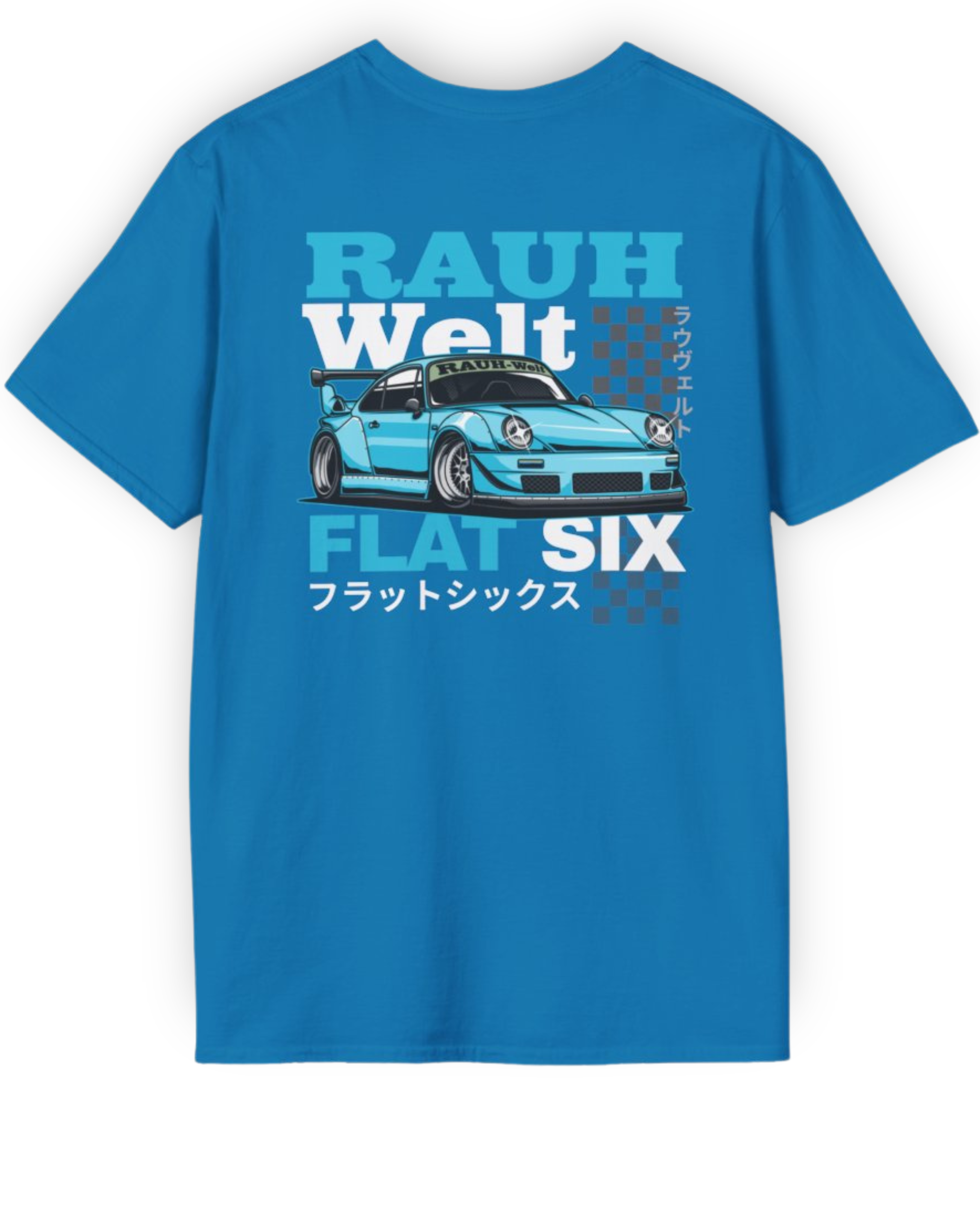 Widebody 964 “Flat Six” Tee | Air-Cooled Performance Streetwear Shirt Tuning Techniques