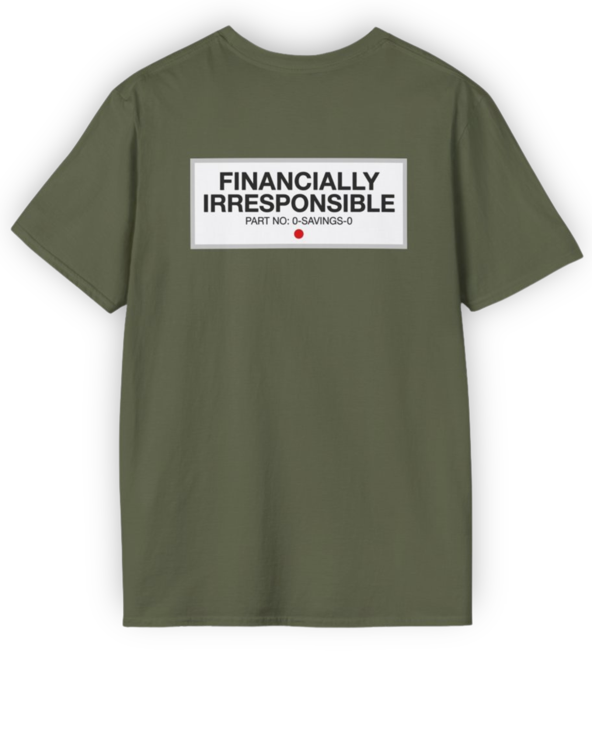 Financially Irresponsible Tee | Garage Life Streetwear Shirt Tuning Techniques